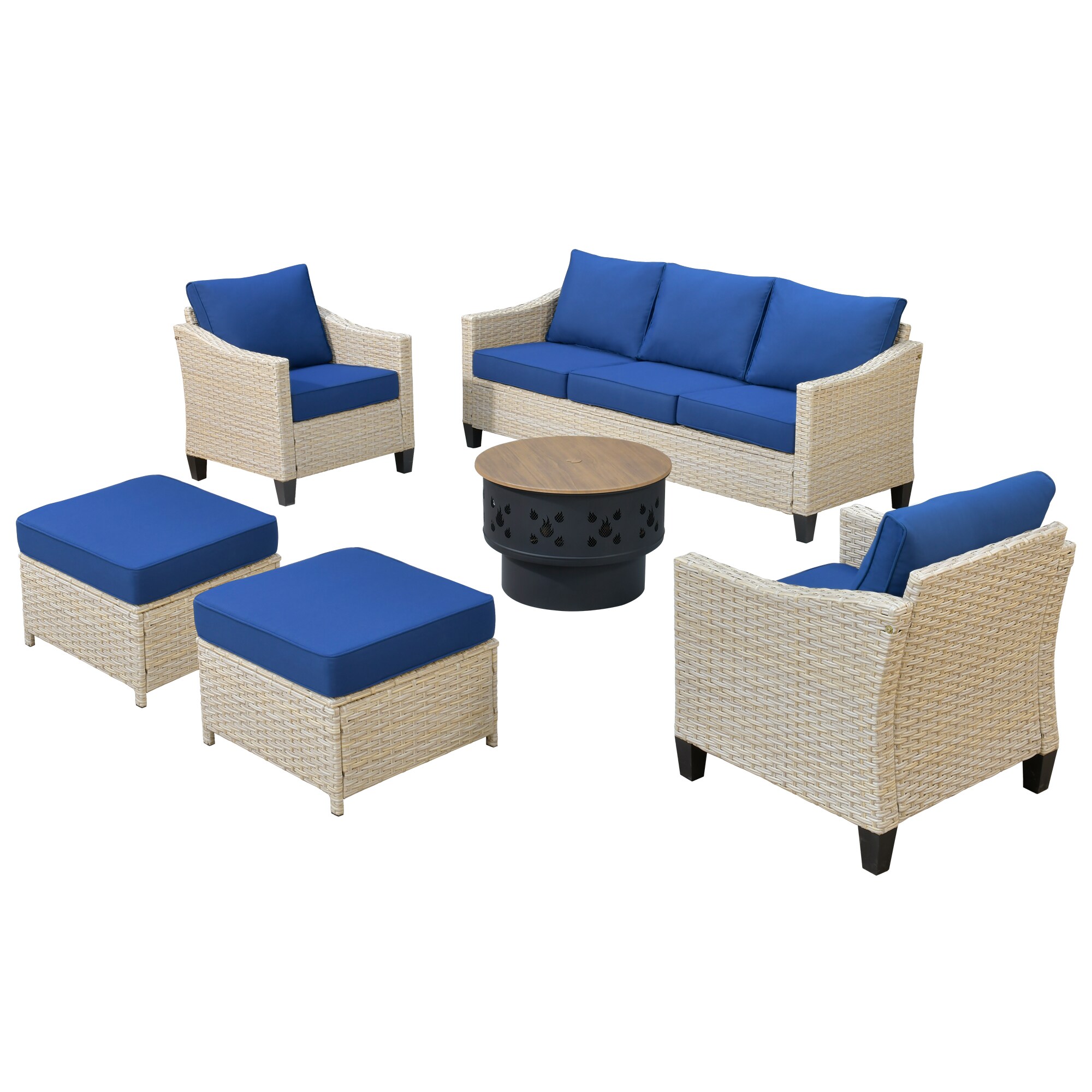 weaxty HMBYM307DAR705 Patio-Conversation-Sets - View #2
