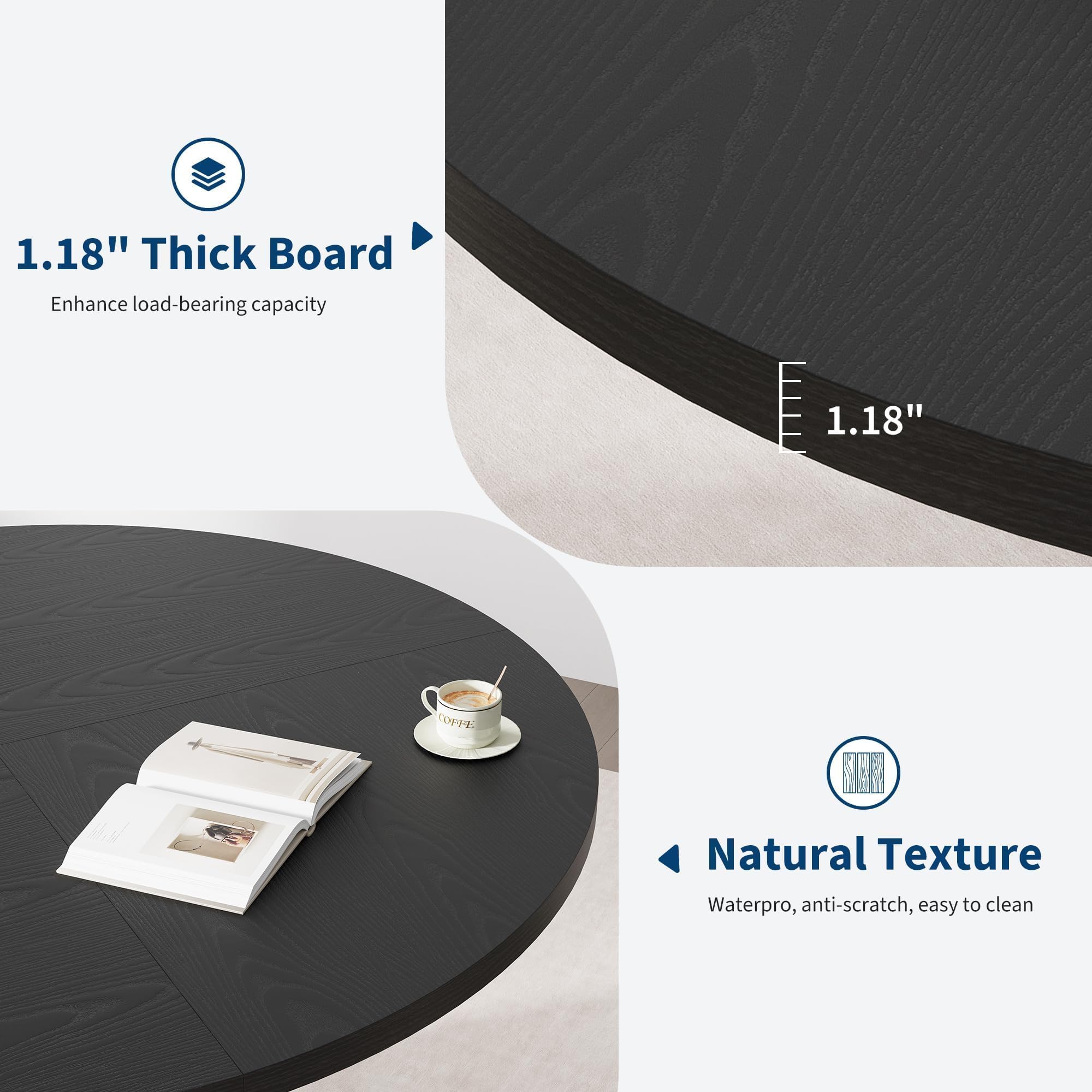 IdealHouse LW-JAS-FDCB Dining-Tables - View #3