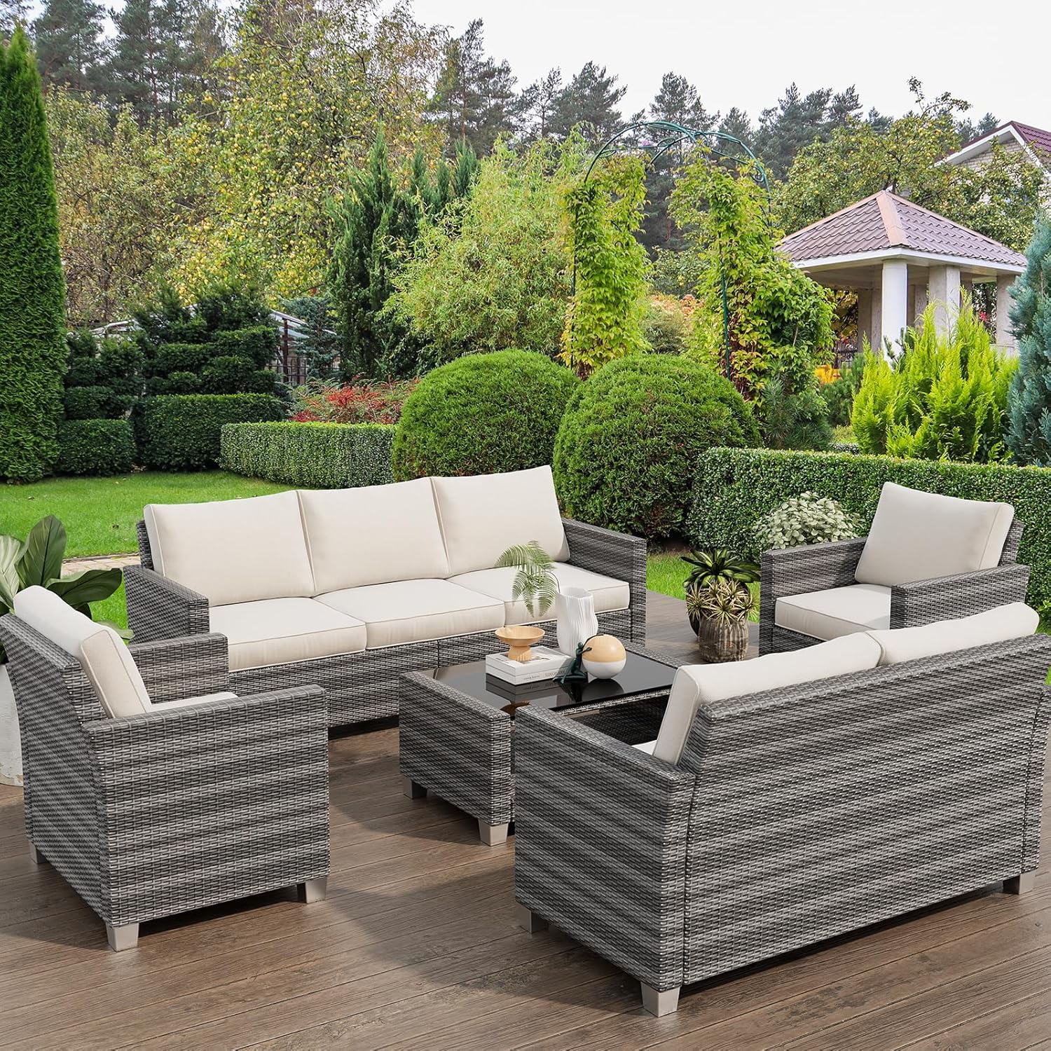 GAOMON CQC-OLEIMQ-V6C0 Patio-Conversation-Sets - View #7