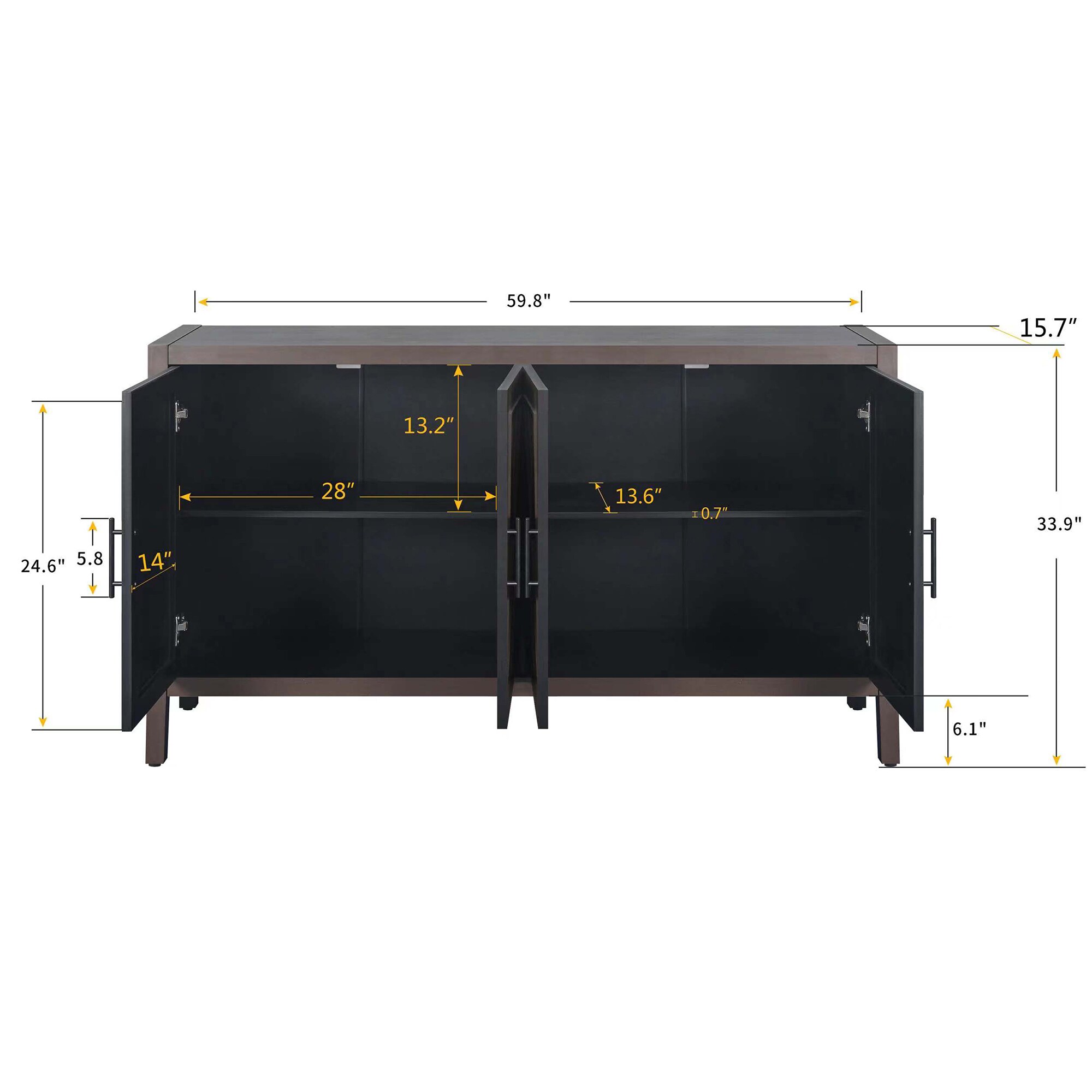 Bybafun YD2400009 Dining-Kitchen-Storarge - View #2