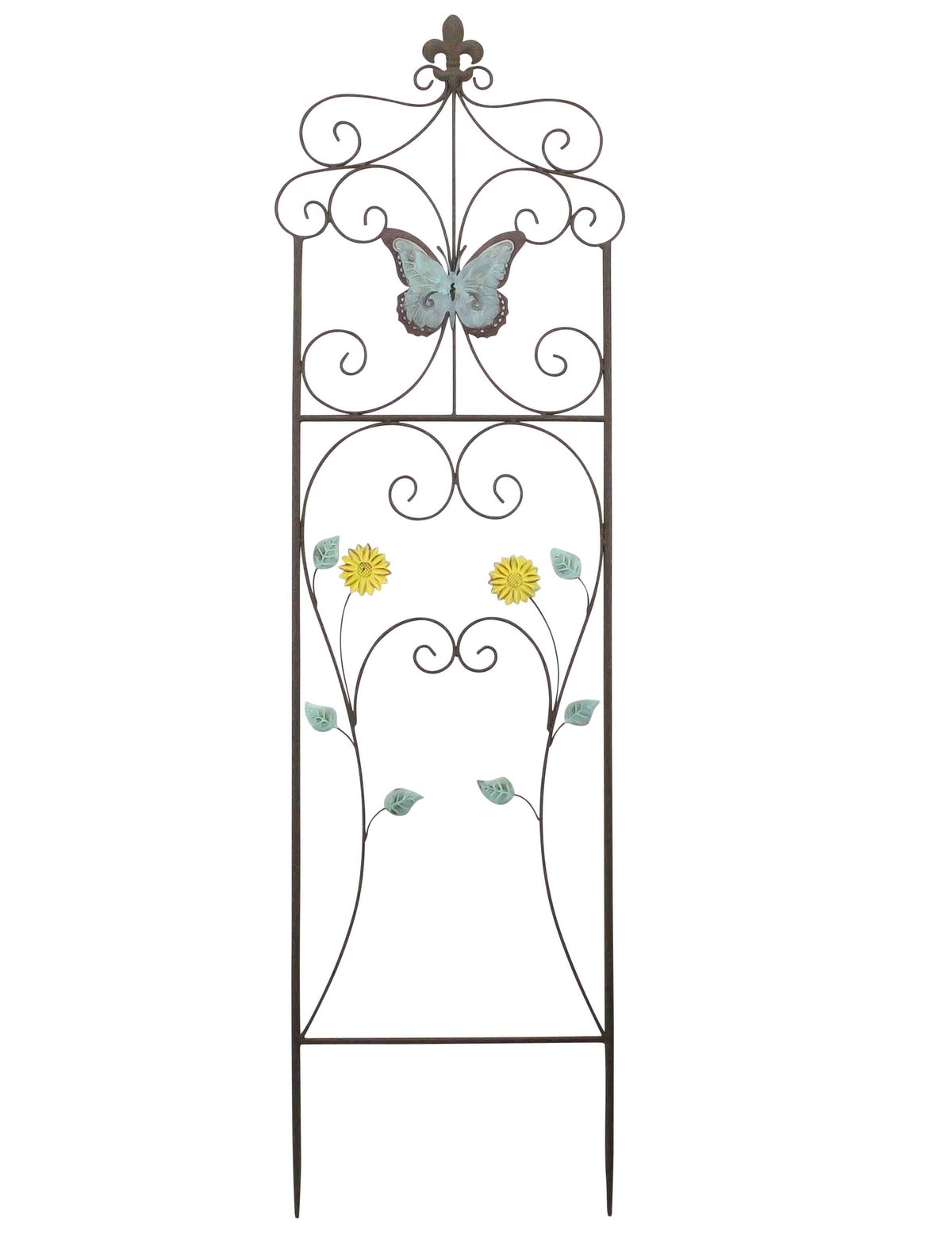 RCS Gifts 34163 54-in Rustic Metal Flower Stake