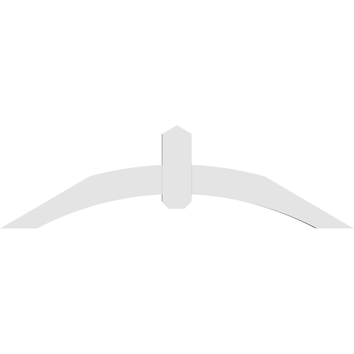 Ekena Millwork GBP048X14X0204ARC00 Exterior-Brackets-Braces - View #4