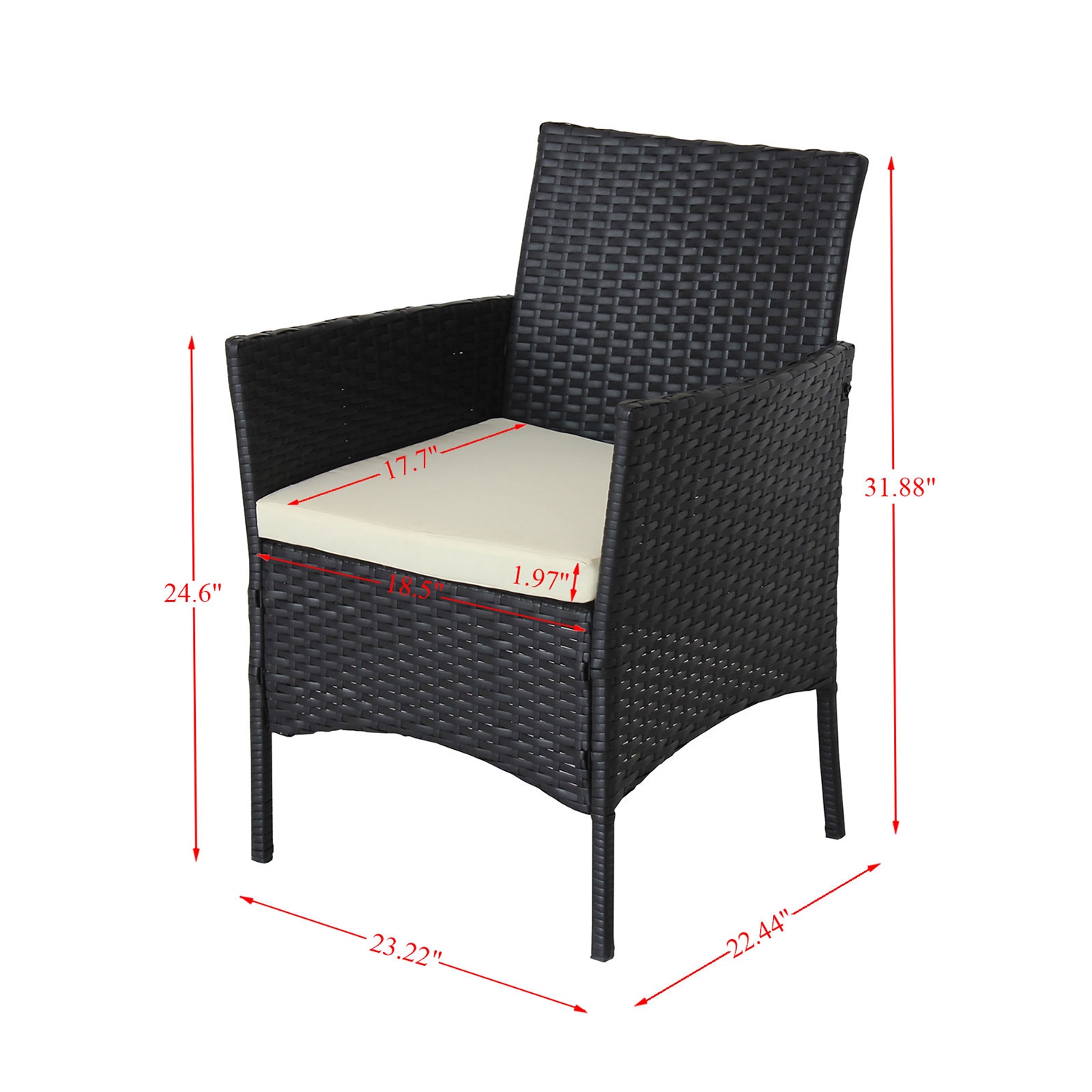 Bybafun YA6900012 Patio-Conversation-Sets - View #9