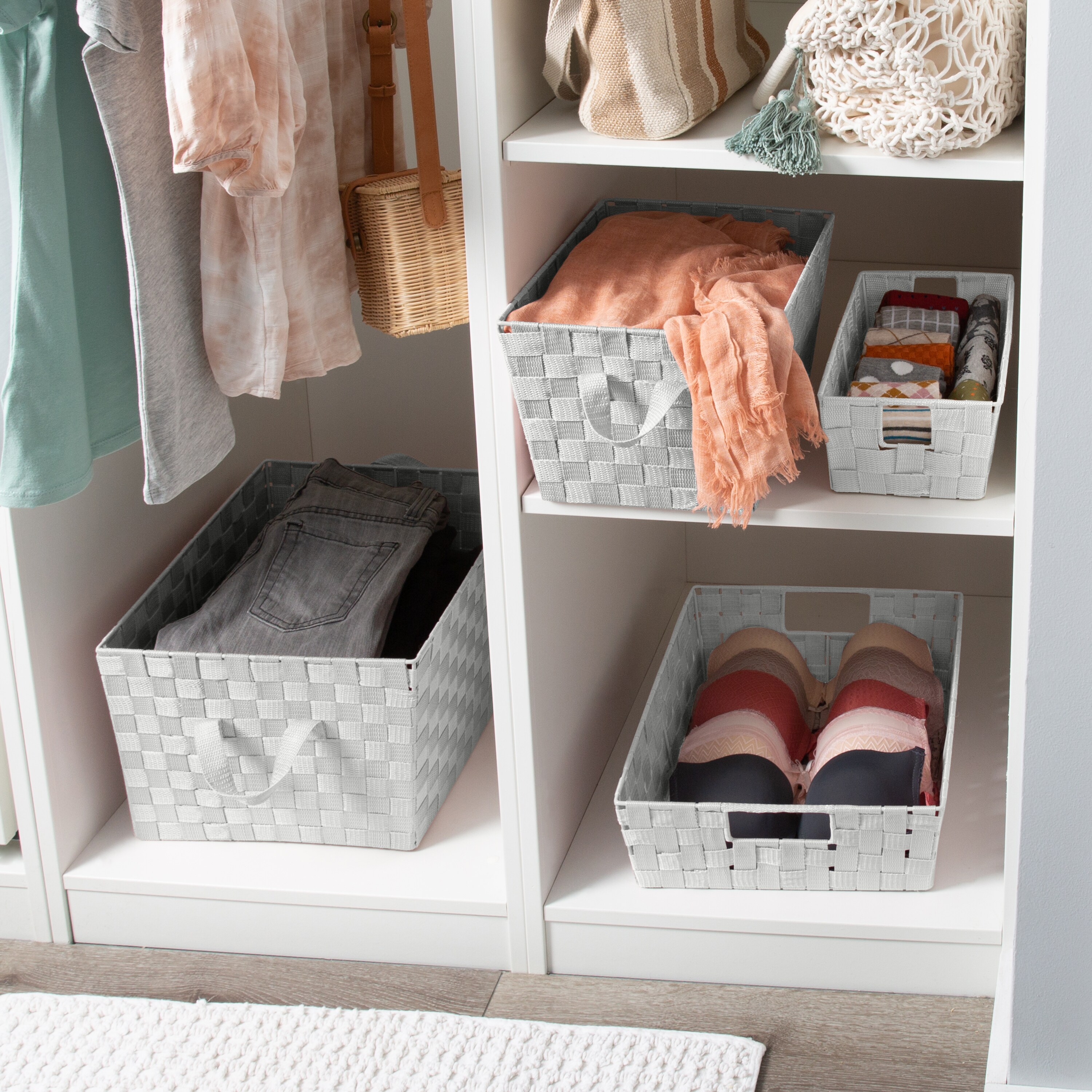 Simplify 25091-HEATHERGREY Bins-Baskets - View #6