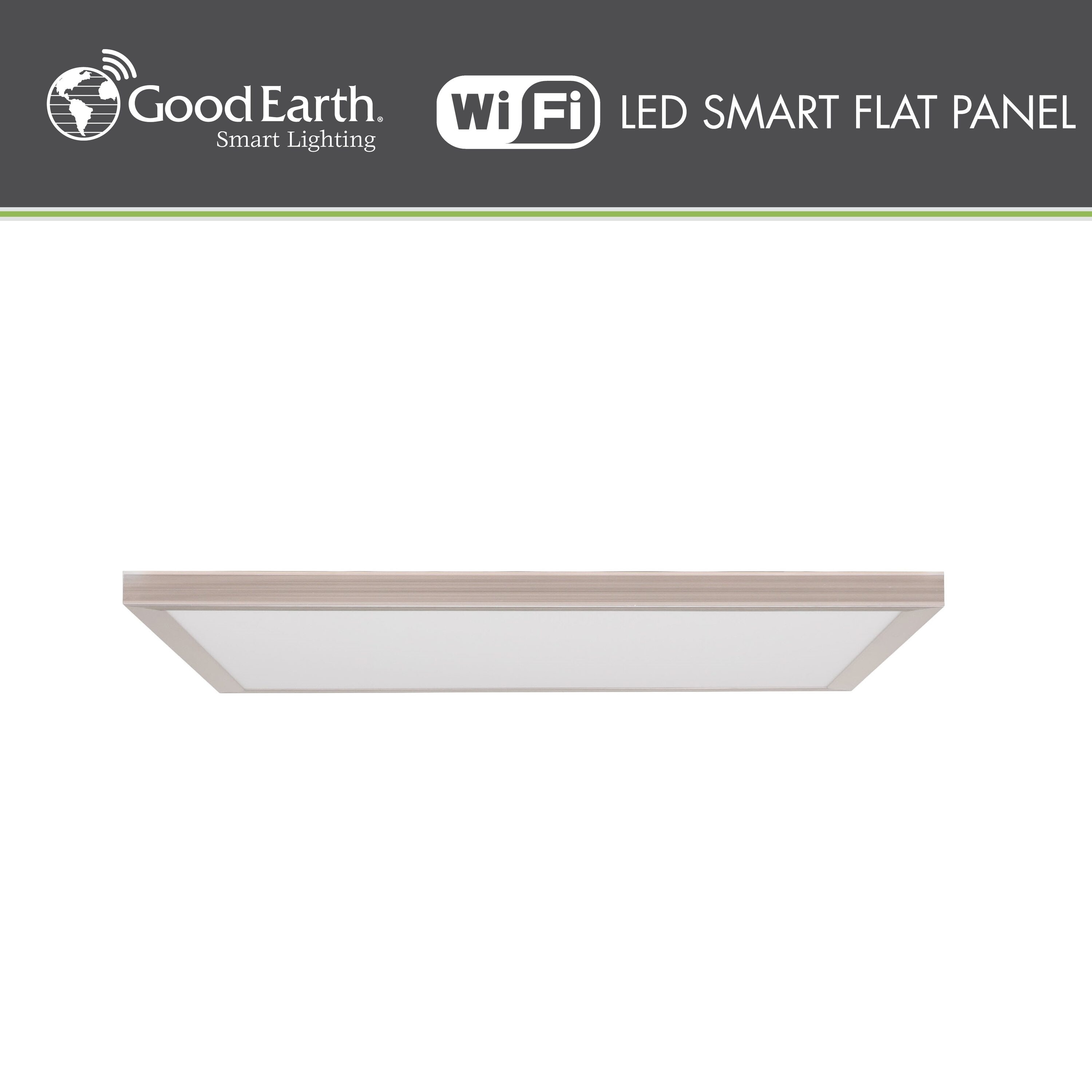 Good earth lighting led store flat panel