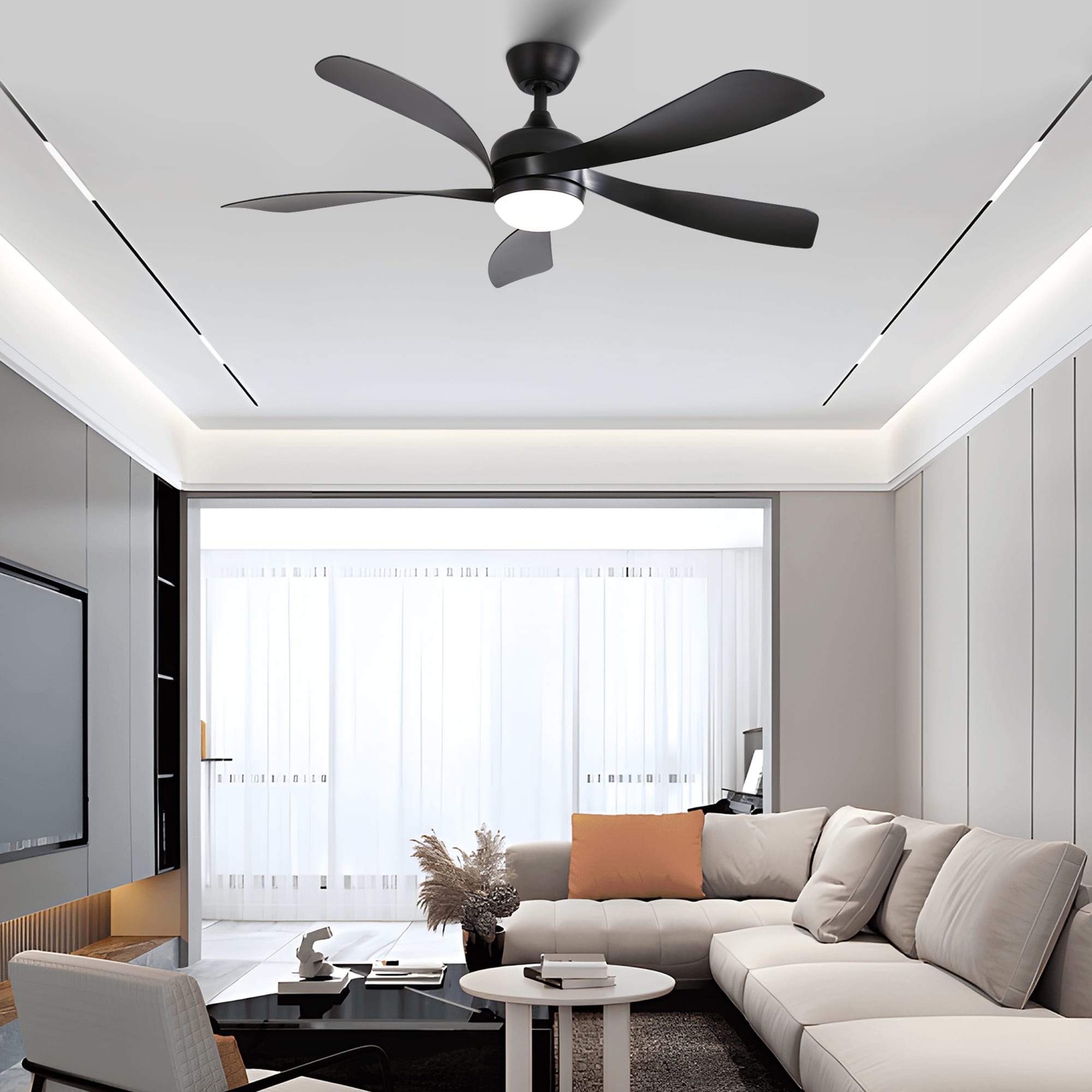 SINOFURN SYD120009GD Ceiling-Fans - View #2
