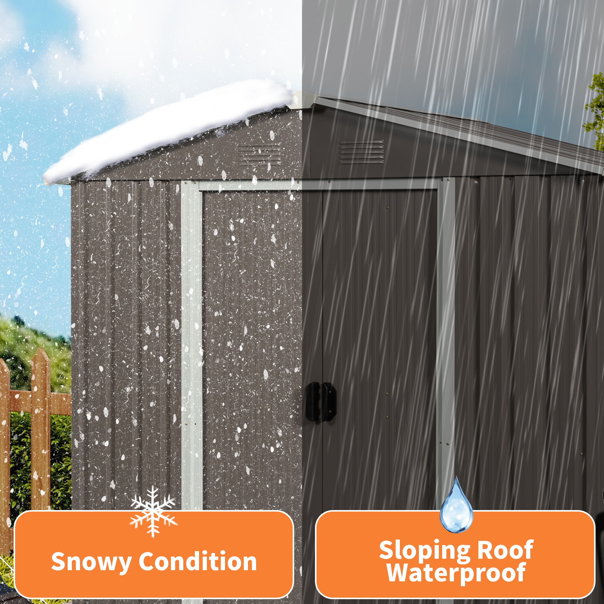 ToolCat BZ-3-139-SN Metal-Storage-Buildings-Sheds - View #8