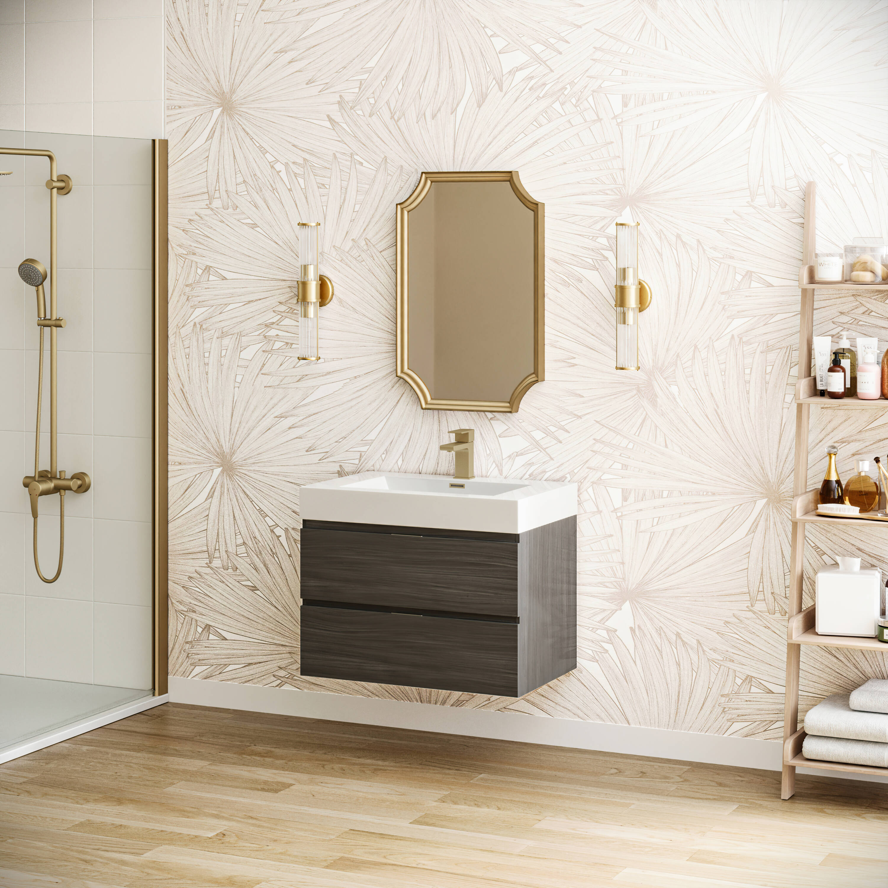 Fresca FCB8330GO-I Bath-Vanity-Combo - View #5