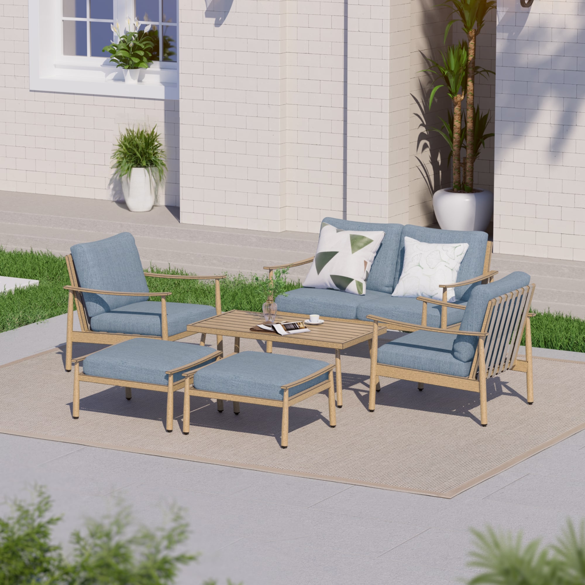  CP-SF6-ZL-B1-WL2 Patio-Conversation-Sets - View #5