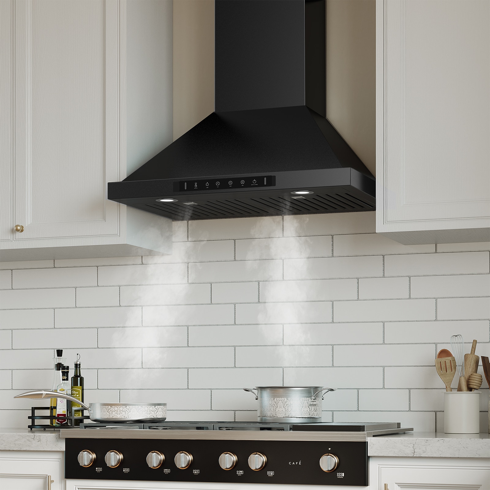VIKIO VIKP0230BSS Wall-Mounted-Range-Hoods - View #3