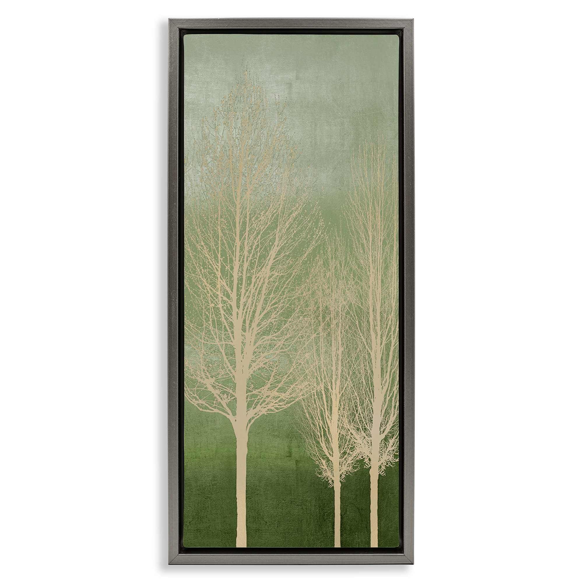Stupell Industries BS-558-FFL-13X30 Tree Over Ombre Floating Frame design by Kate Bennett