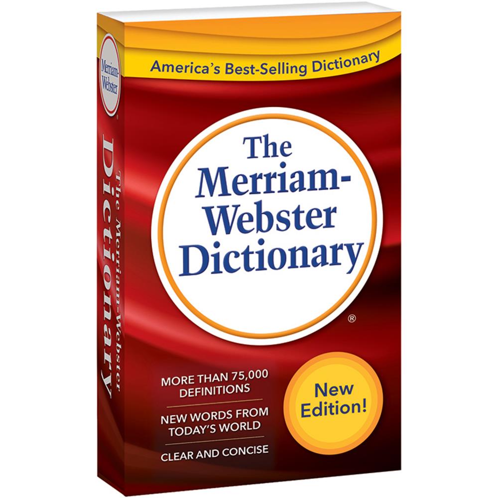 Merriam-Webster The Merriam-webster Dictionary, Pack Of 3 Reference ...