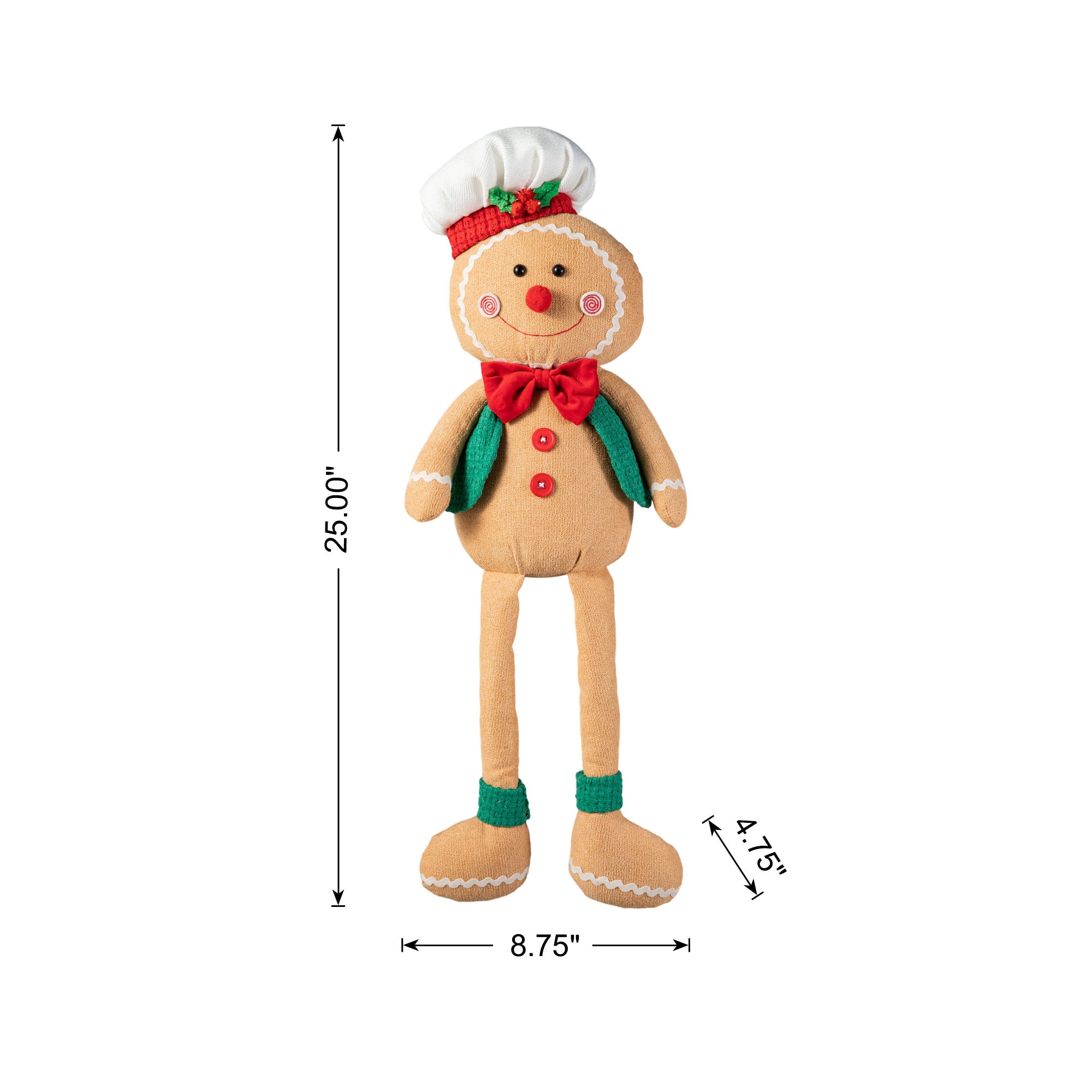 Glitzhome 2040100004 Table-Christmas-Decorations - View #4
