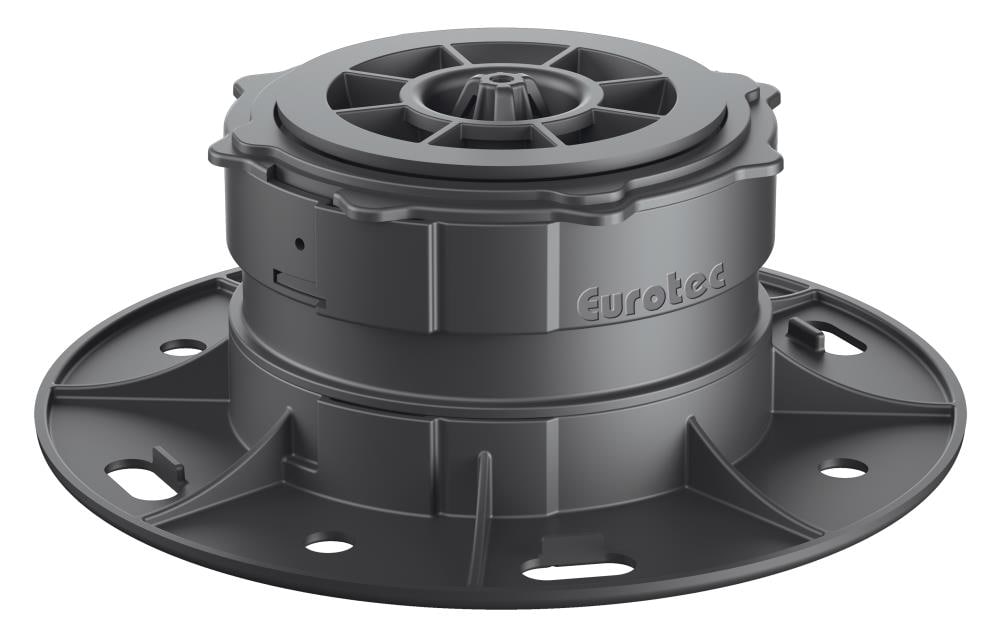 Eurotec INC946072-SL 1-1/8-in Black Plastic Post base support ( 10 -Pack)