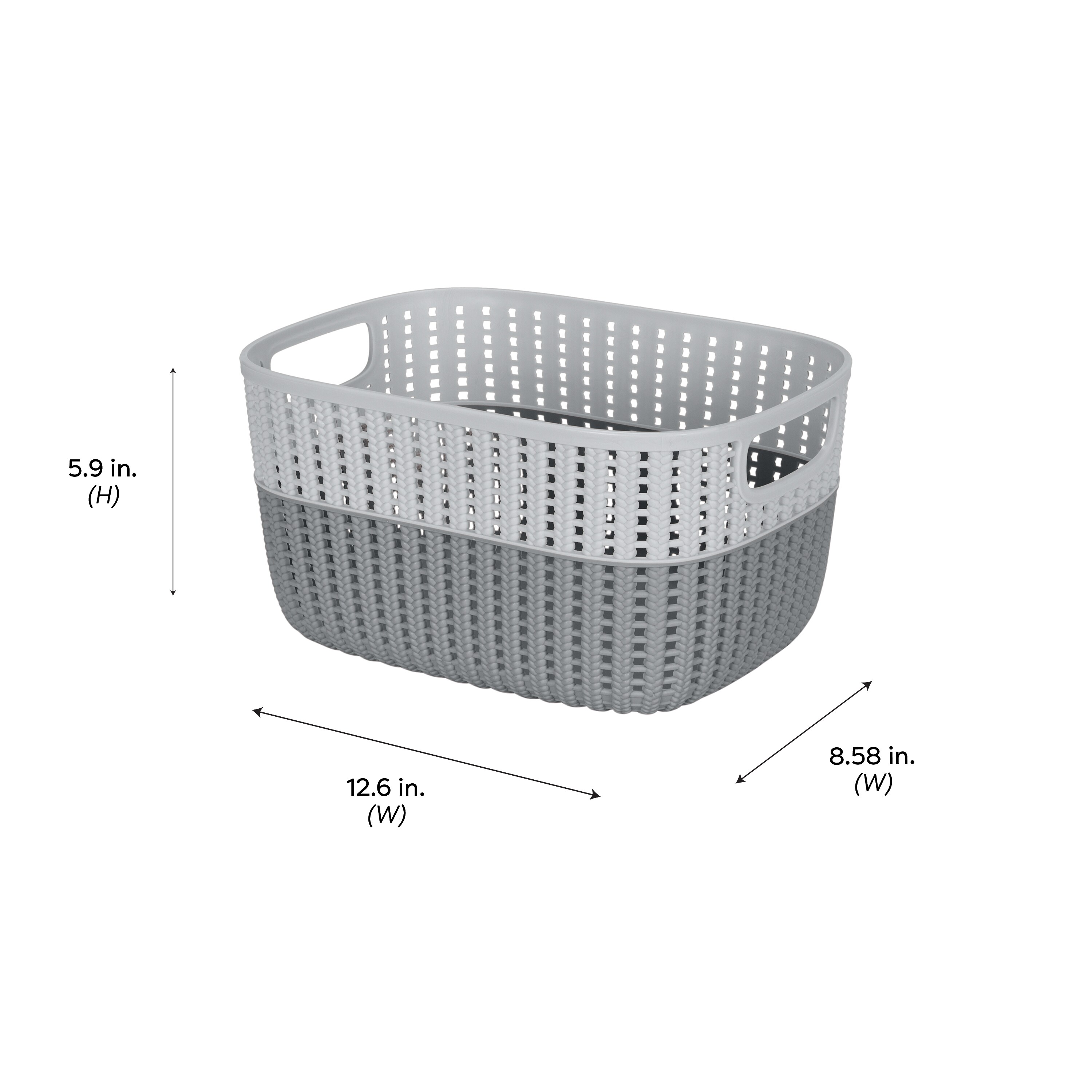Simplify 26311-GREYS Bins-Baskets - View #5
