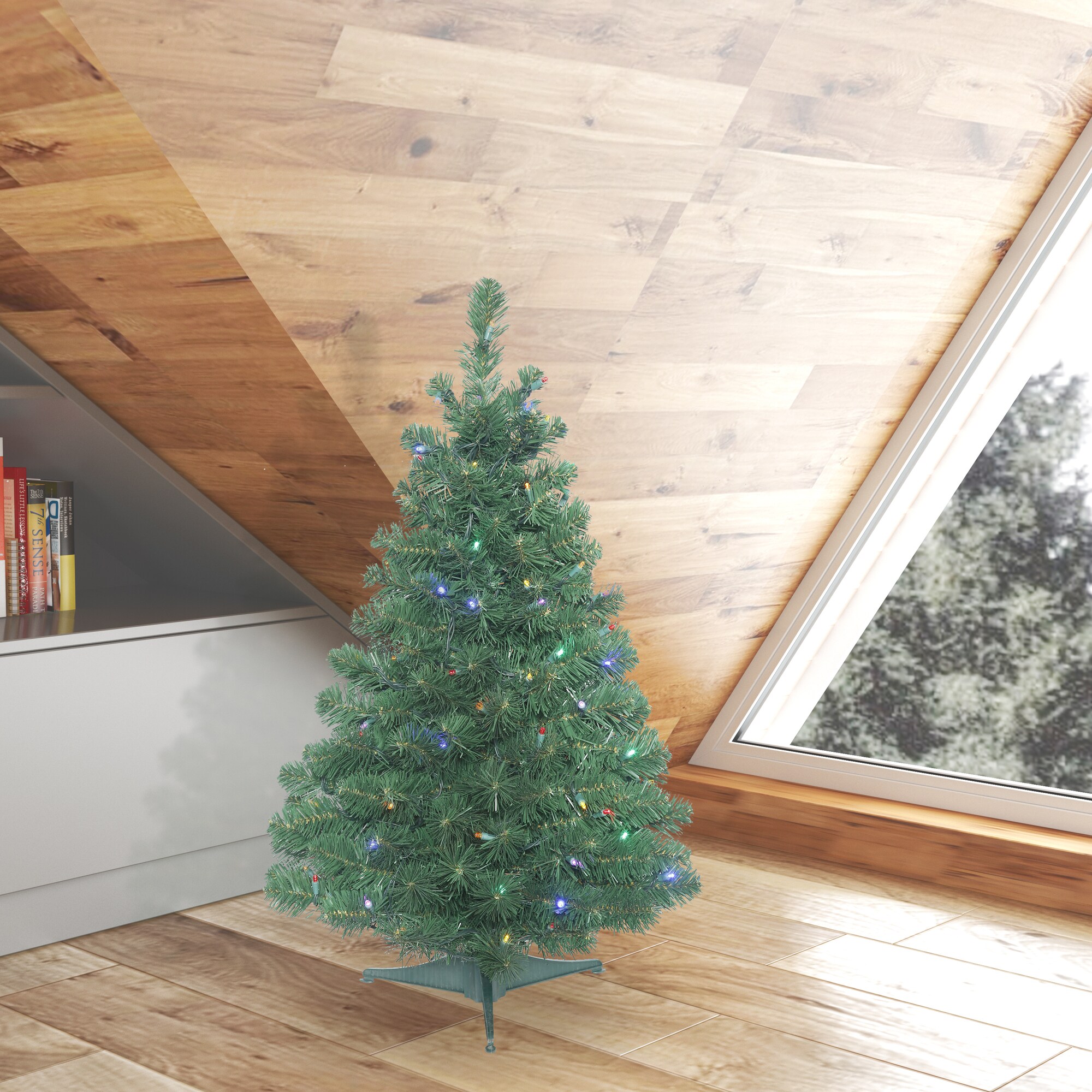 Vickerman C164037LED Artificial-Christmas-Trees - View #2