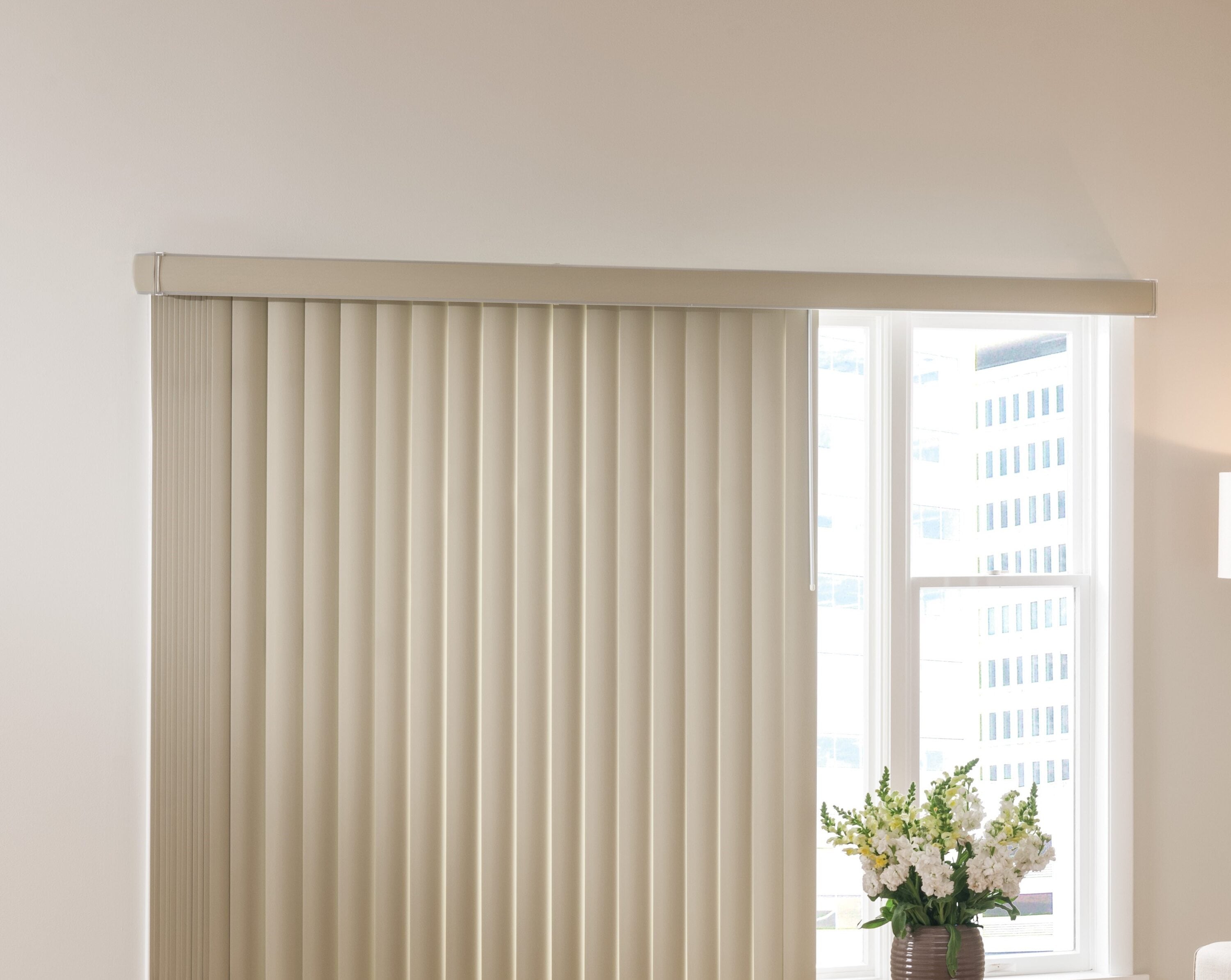 Bali Essentials Custom Track Only Vertical blinds