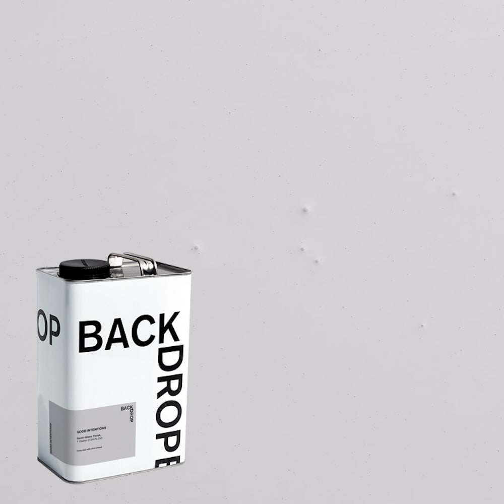 BACKDROP BD255303401 Semi-gloss GOOD INTENTIONS Dusty lilac with a hint of black Enamel ( 1-gallon )