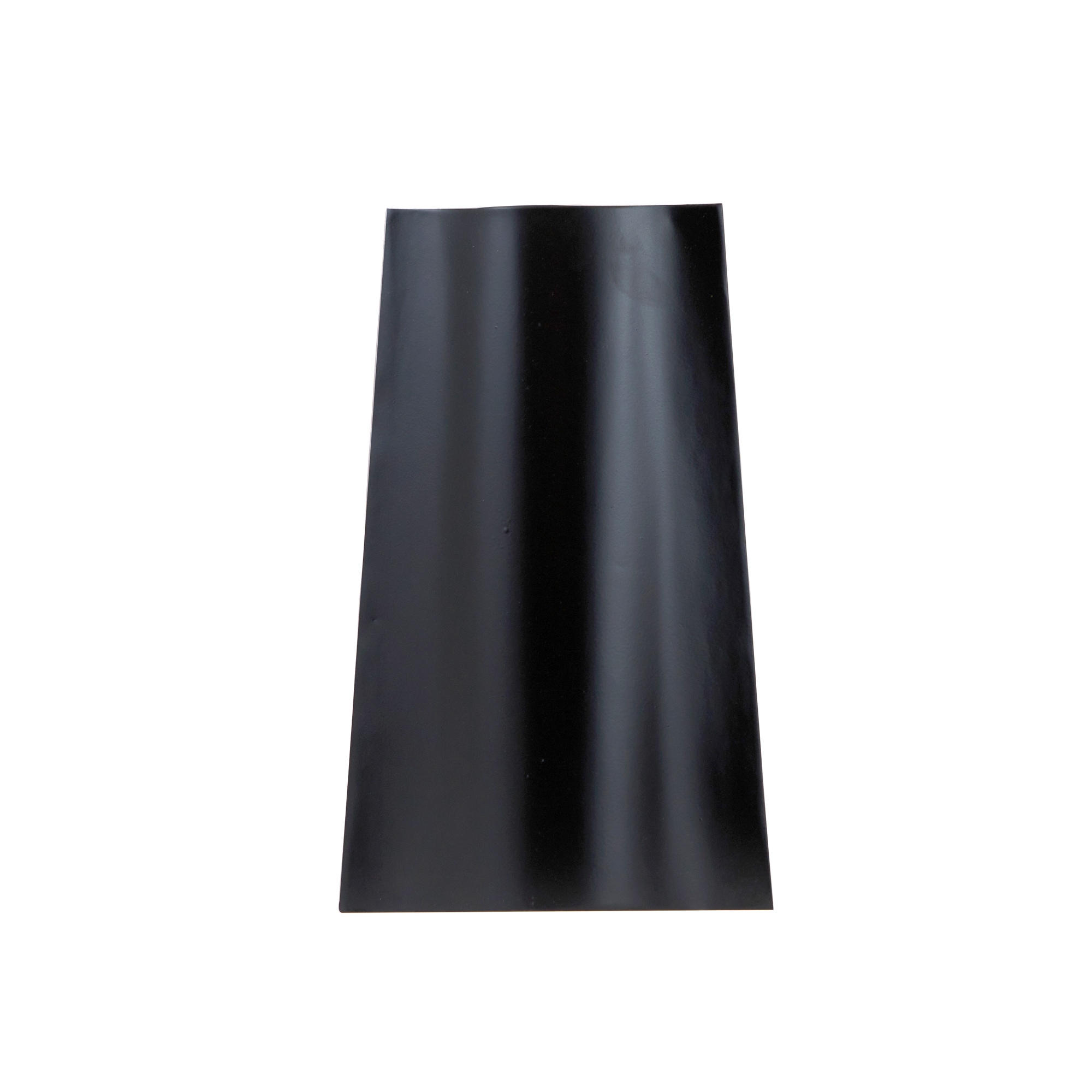Nearly Natural 0873-BK Round 2.0-in W x 14-in H x Black Metal Indoor Planter