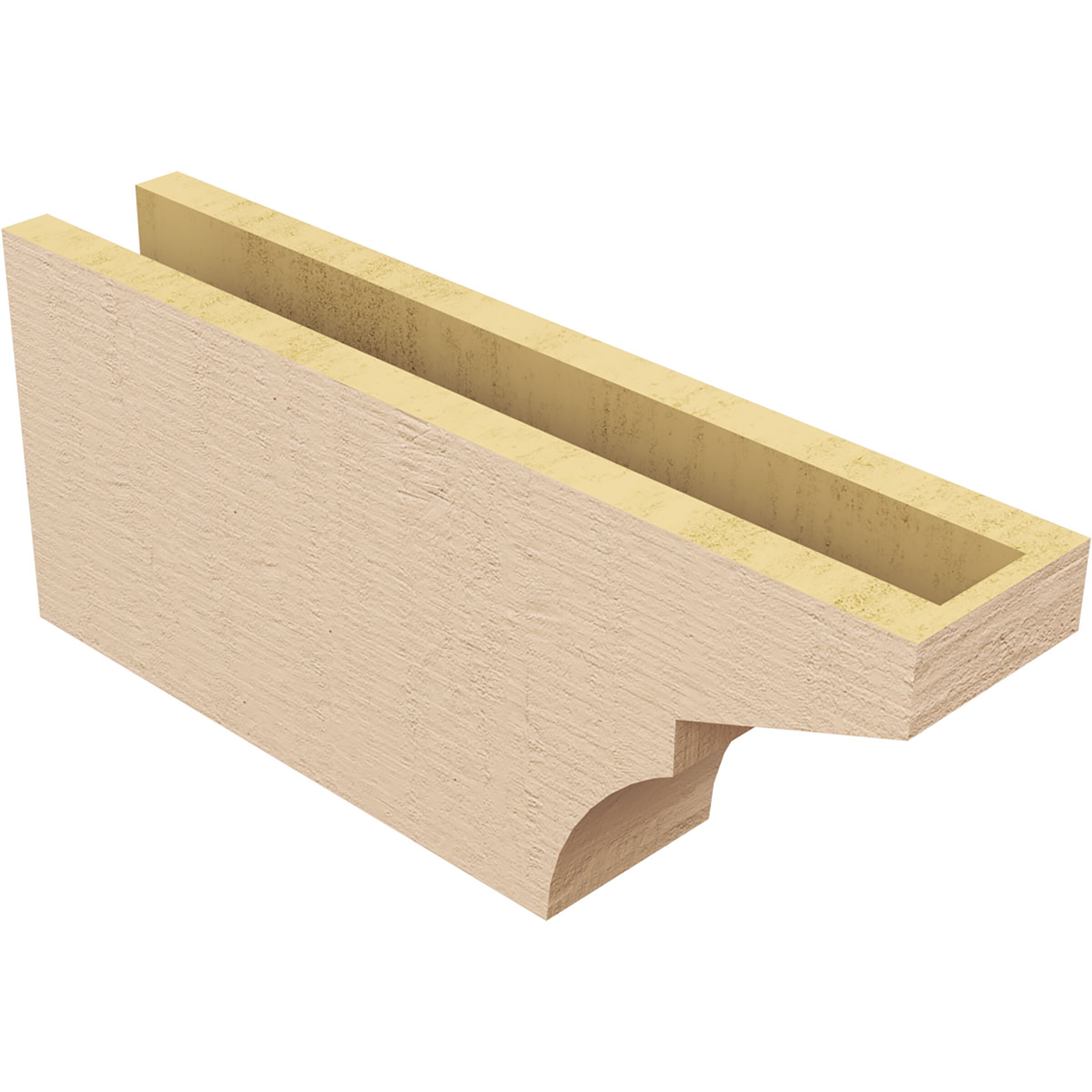 Ekena Millwork RFTU04X08X20MONRCPR Exterior-Brackets-Braces - View #5