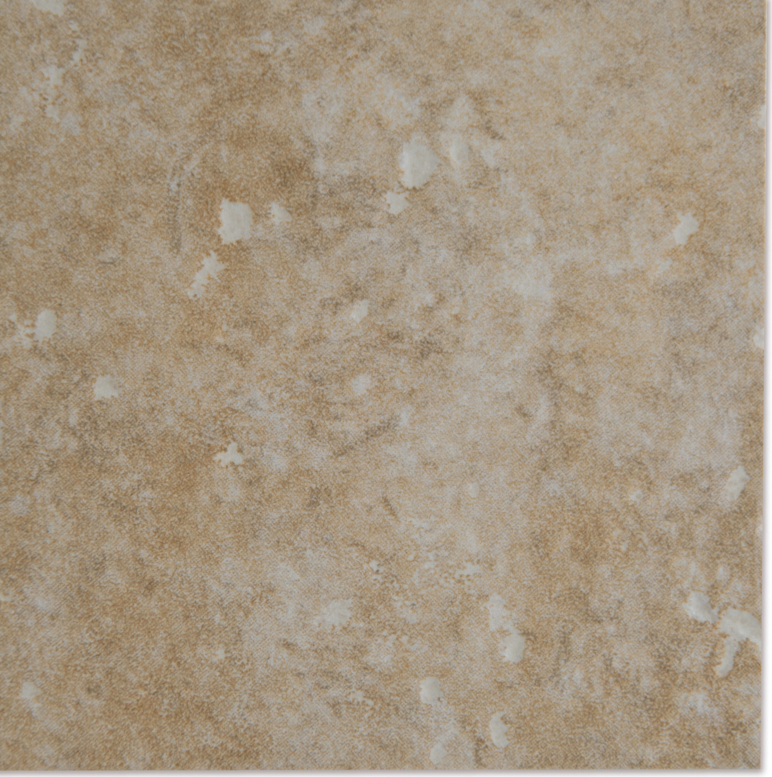 Roma 13" x 13" Beige Glazed Porcelain Floor and Wall Tile