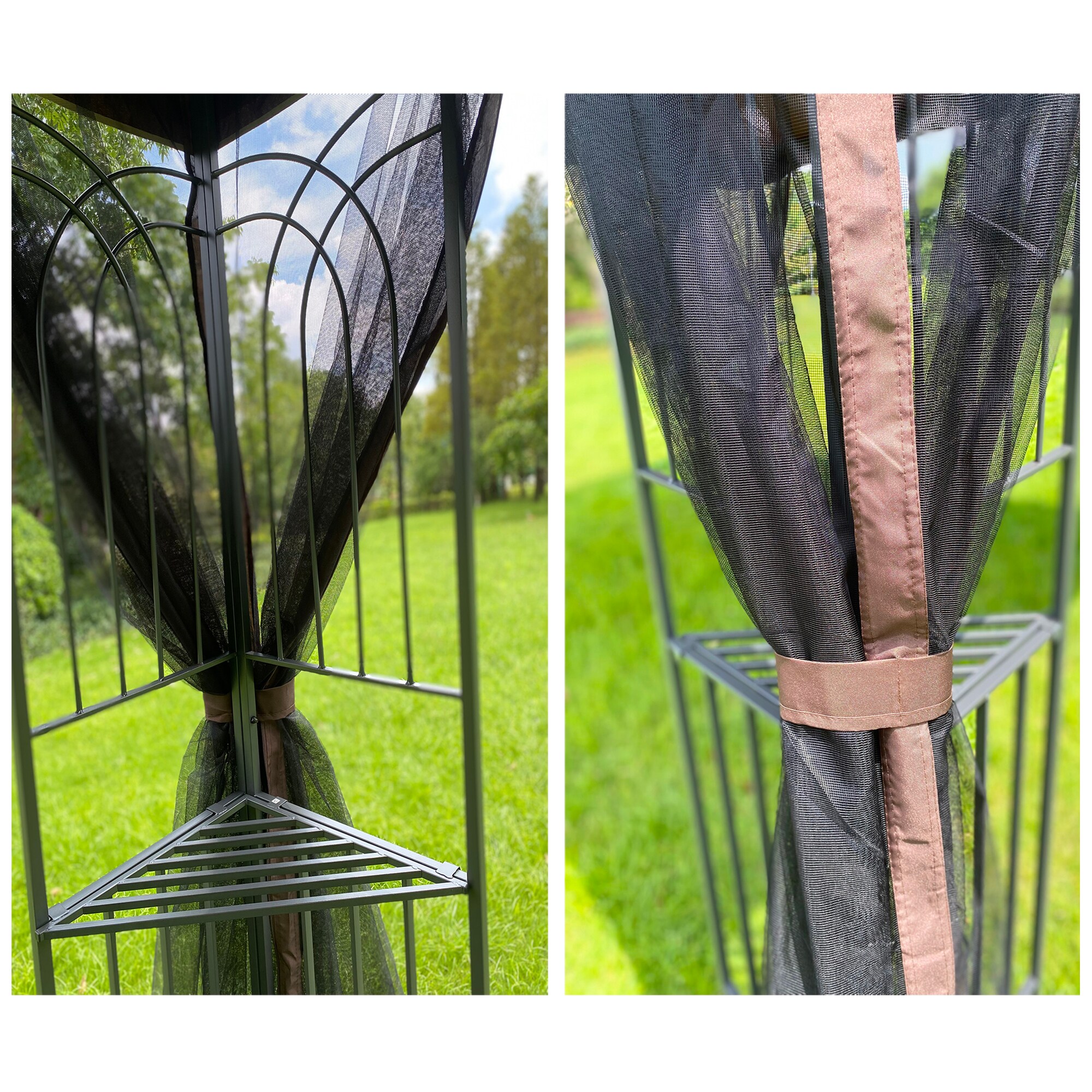 AAZJ BYO-40784 Wood-Resin-Gazebos - View #12
