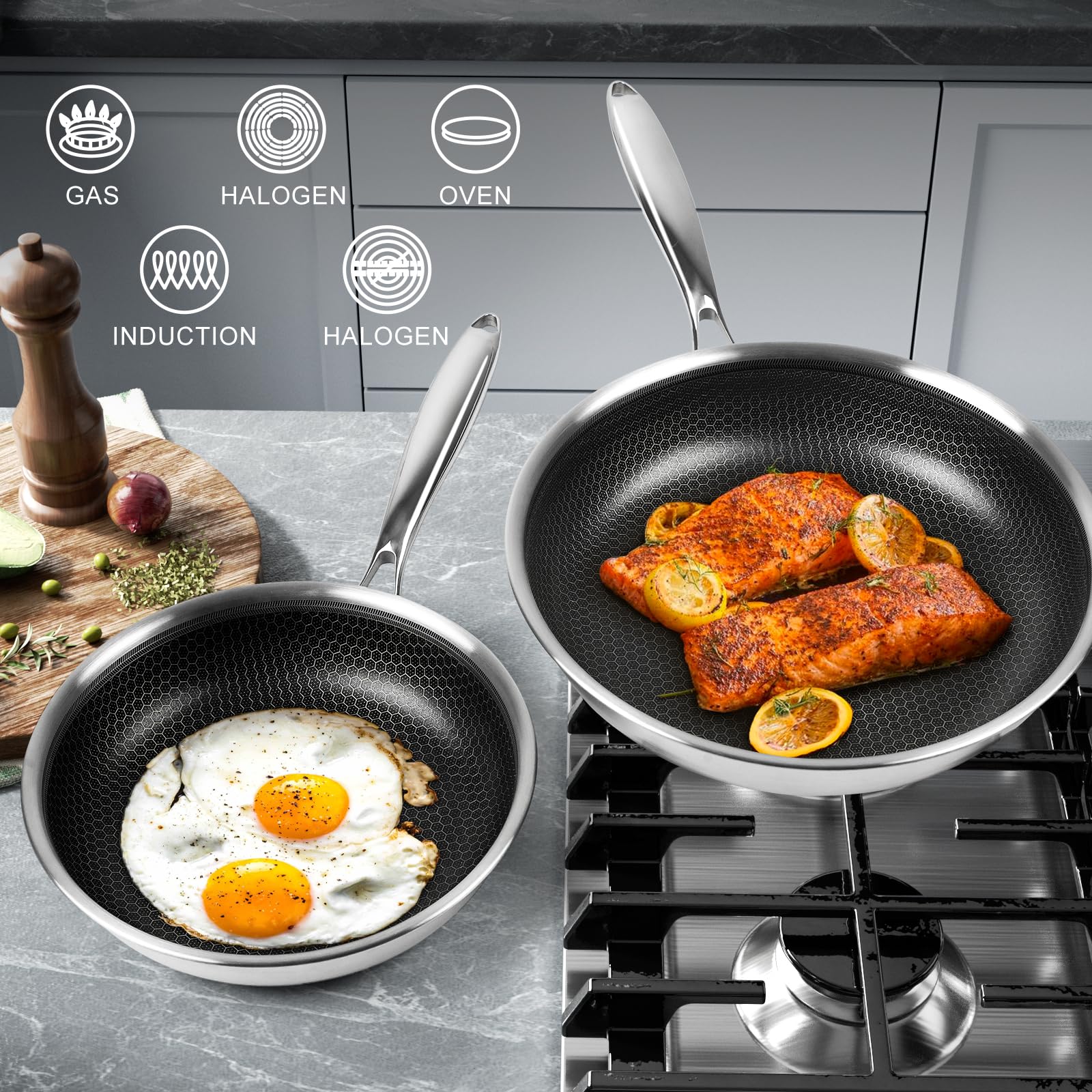 DHMHD LDH0819X421 Cooking-Pans-Skillets - View #4