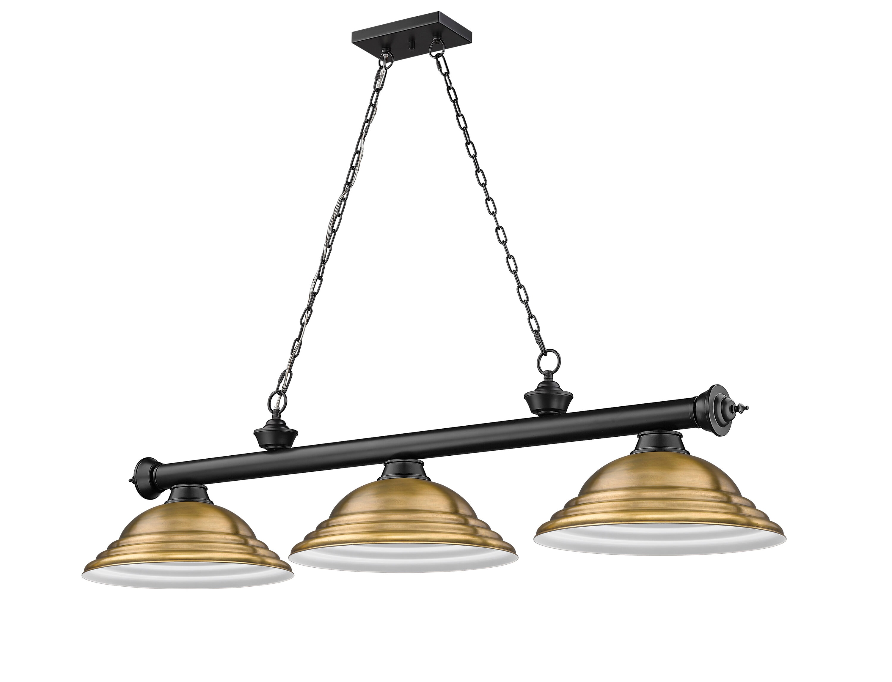 Z-Lite 2306-3MB-SRB Pool-Table-Lighting - View #5
