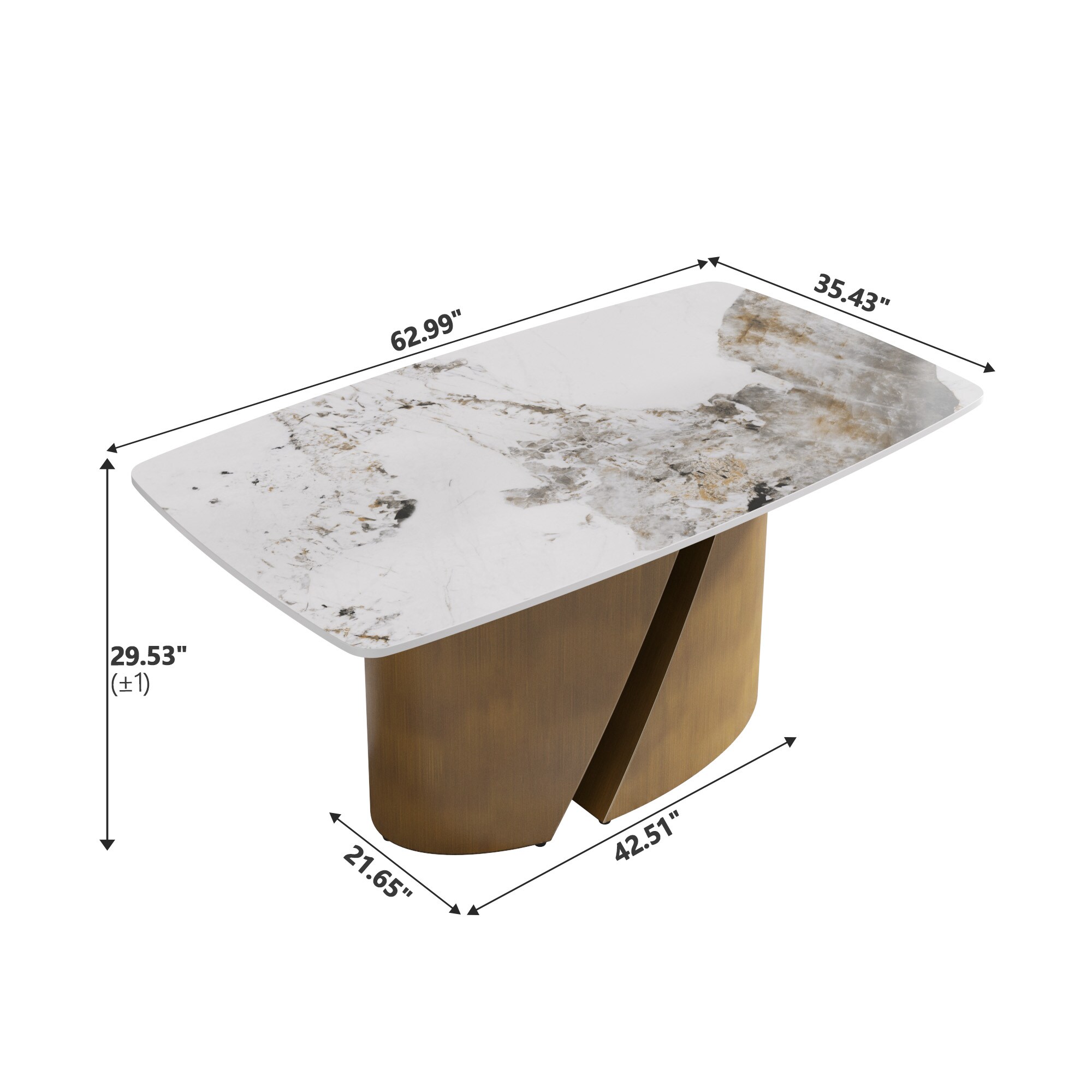 BuotiqHom DH-AT-16AP-L14G Dining-Tables - View #3