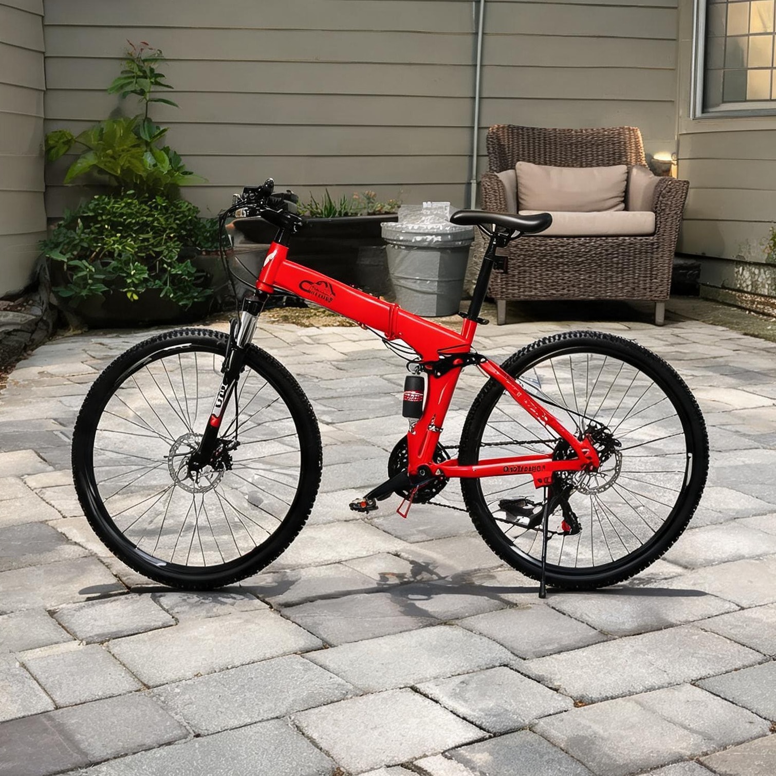 BBabe 26 in Outdoors and Entertainment and combining High Carbon Steel Frame Shimano 21-Speed Drivetrain and 26-Inch Mountain Bike