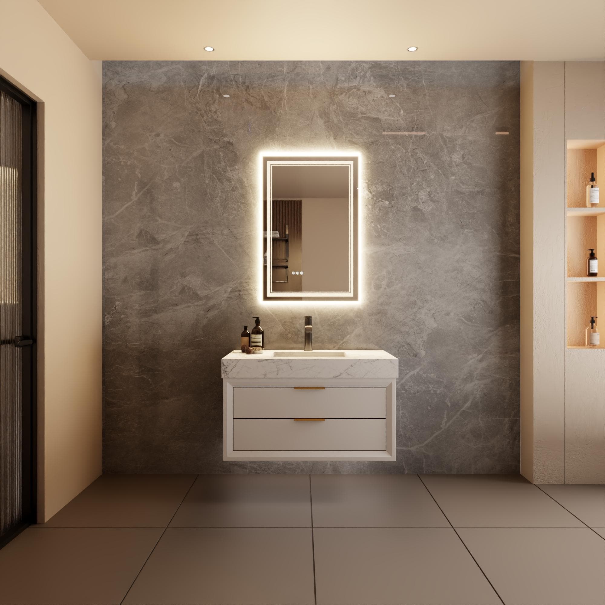 Bayfeve BFXB-3S2436-MIR Framed-Bath-Mirrors - View #17