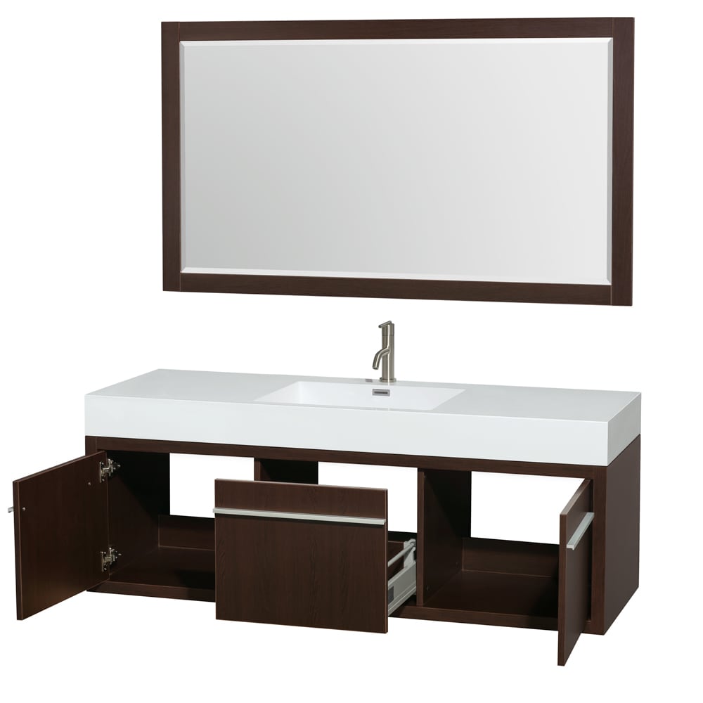 Wyndham Collection WCR430060SESARINTM58 Bath-Vanity-Combo - View #2