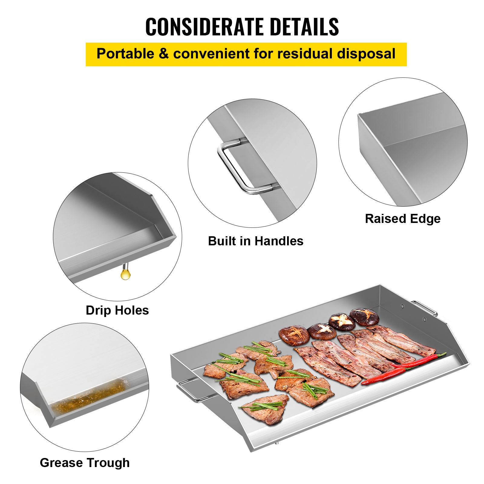 VEVOR BXGRSLPDGG0000000V0 Grill-Toppers - View #6