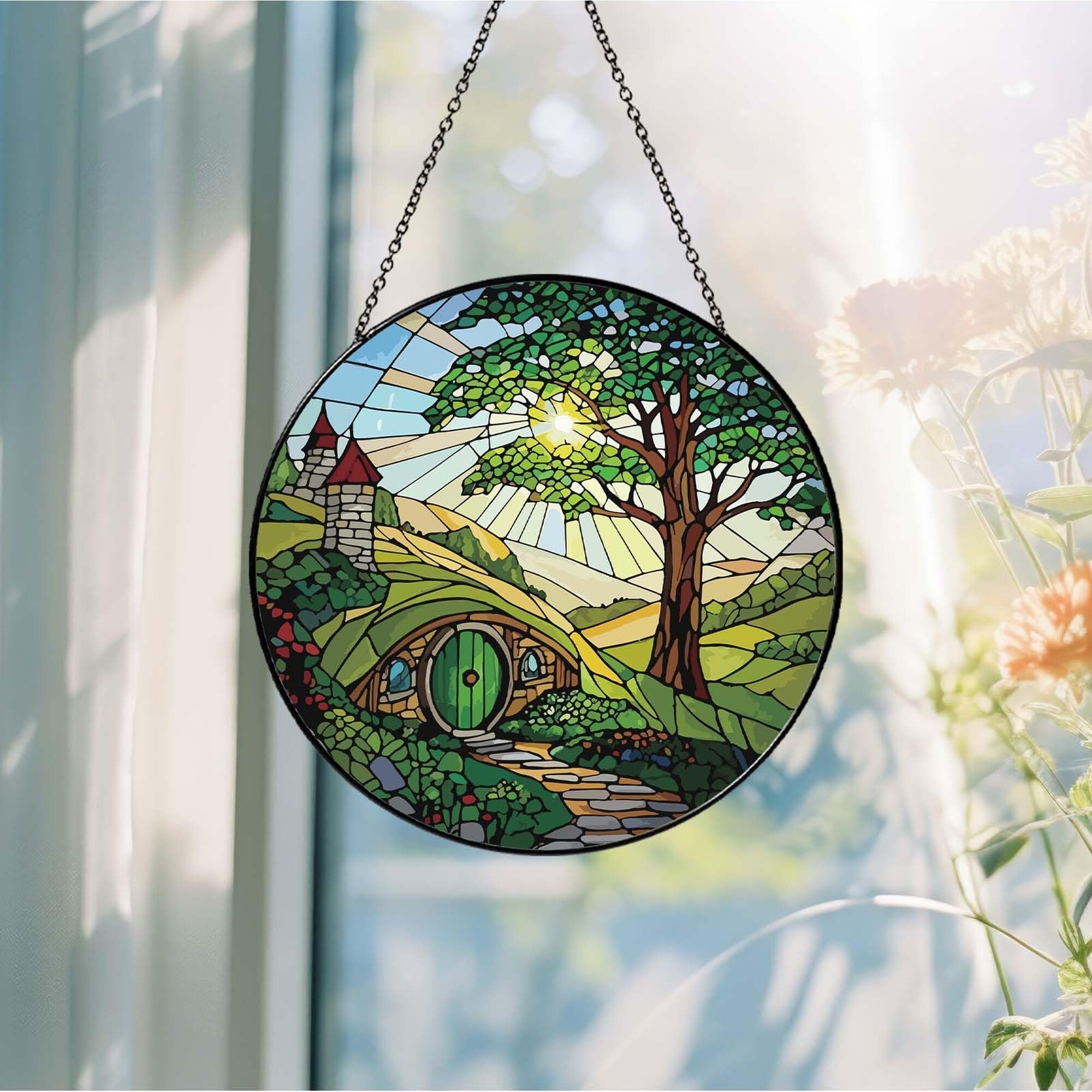 Numhew NHBEN406823 Stained-Glass-Panels - View #4