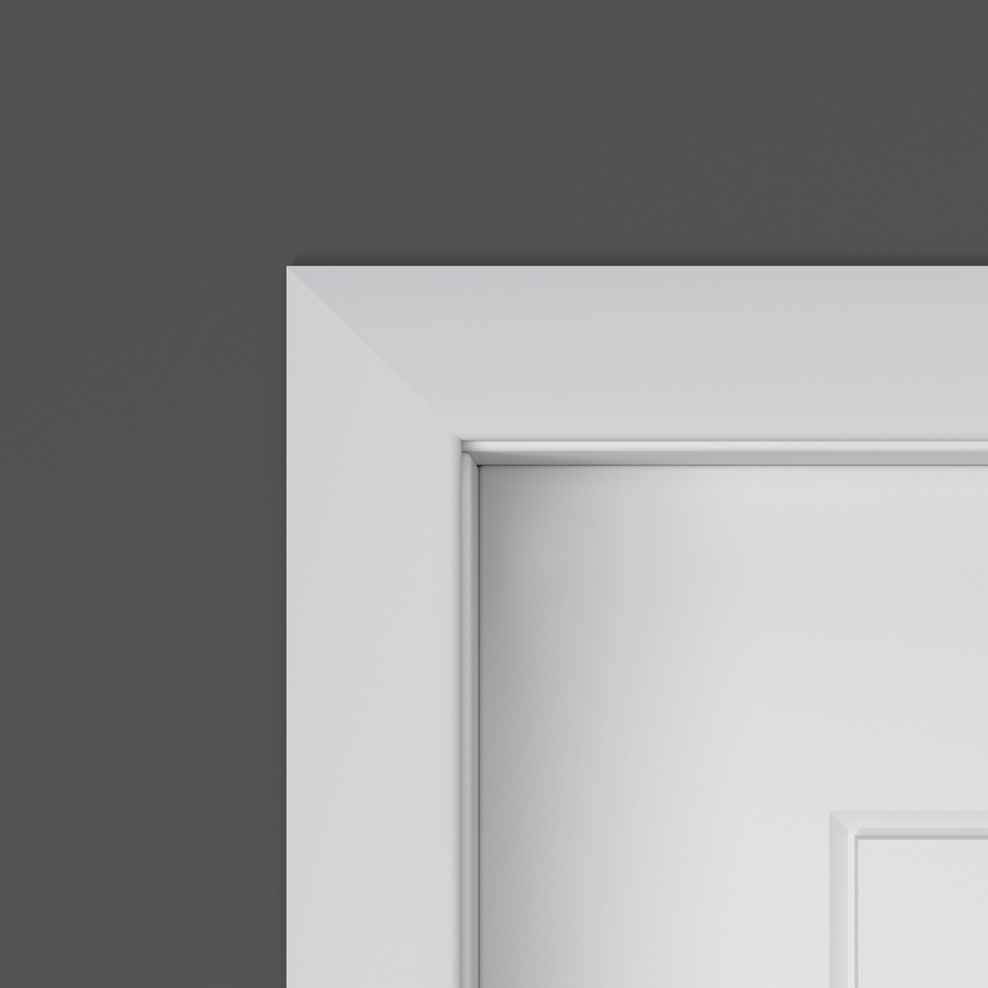RELIABILT 0.6875-in x 2.25-in x 79.92-in Primed Pine Door casing kit