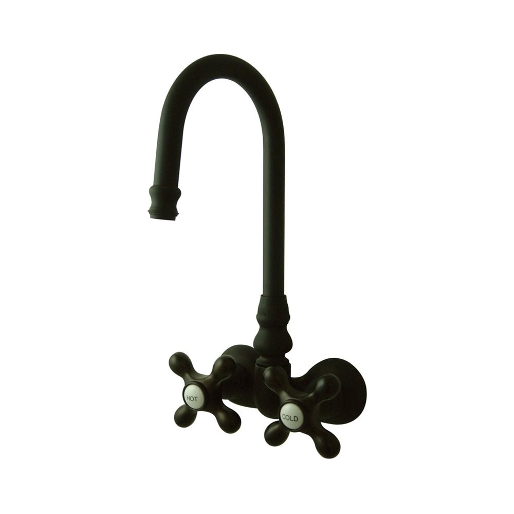 Elements Of Design Hot Springs Oil Rubbed Bronze 2 Handle Residential Wall Mount Bathtub Faucet 1125