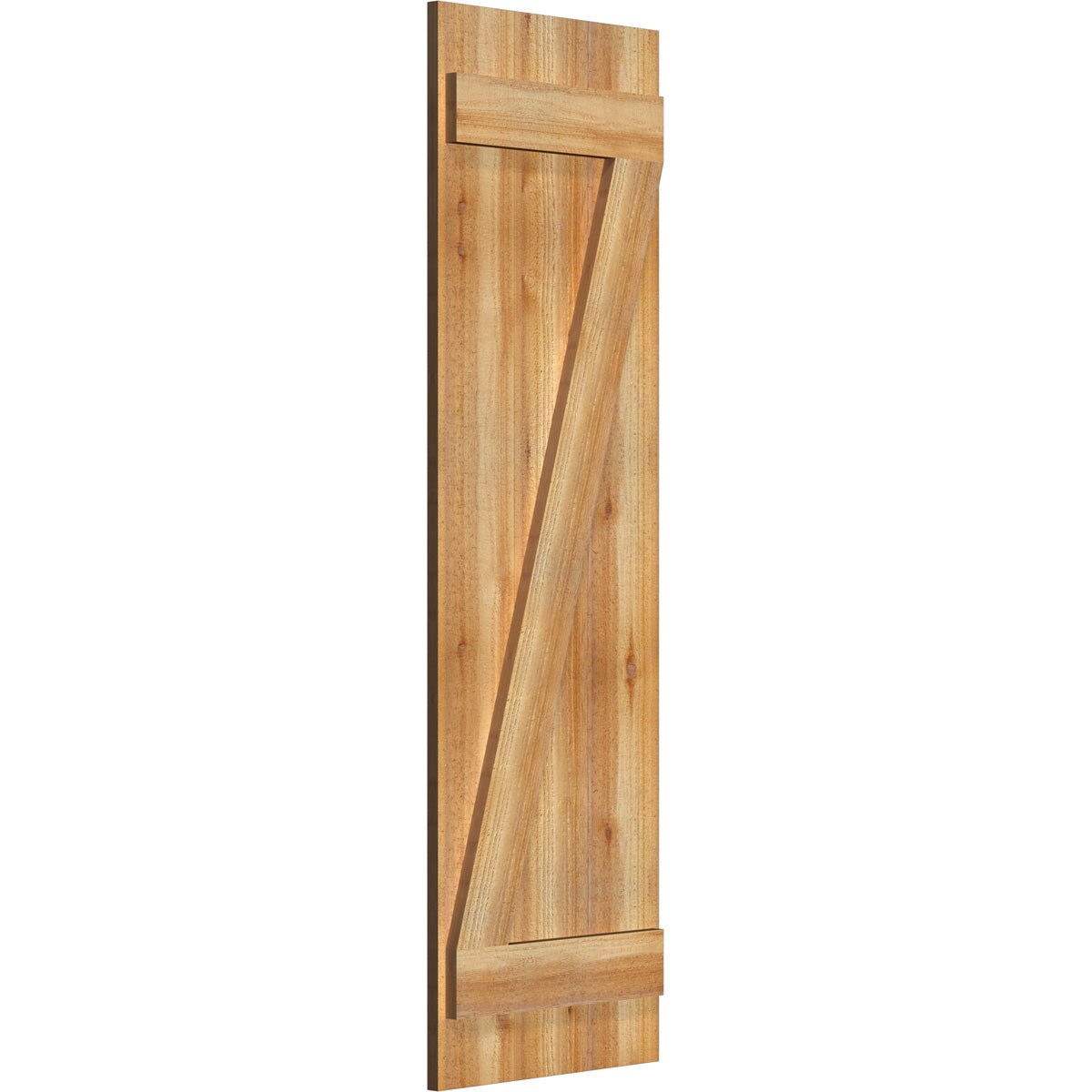 Ekena Millwork RBJ06Z16X053RWR Exterior-Shutters - View #2
