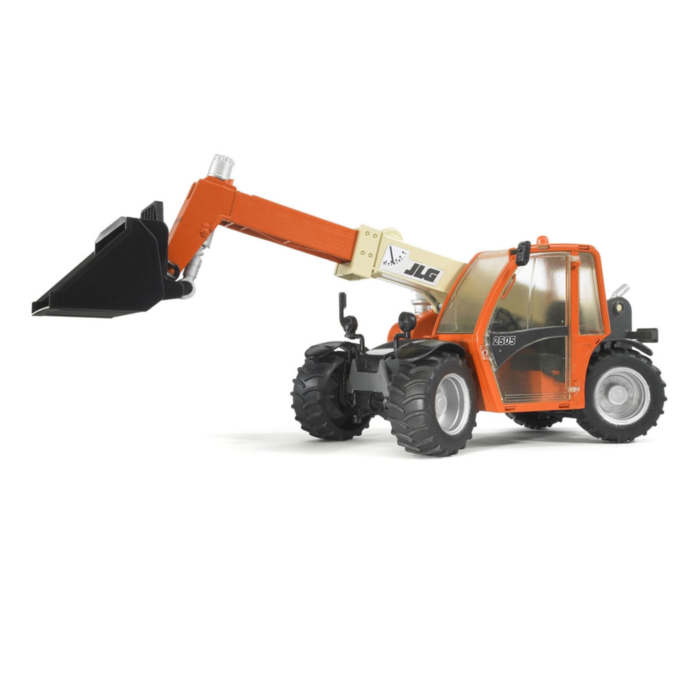 Lehman's 1393607 Bruder Toys JLG 2505 Telehandler with Extendable Telescopic Arm - Four-Wheel Steering
