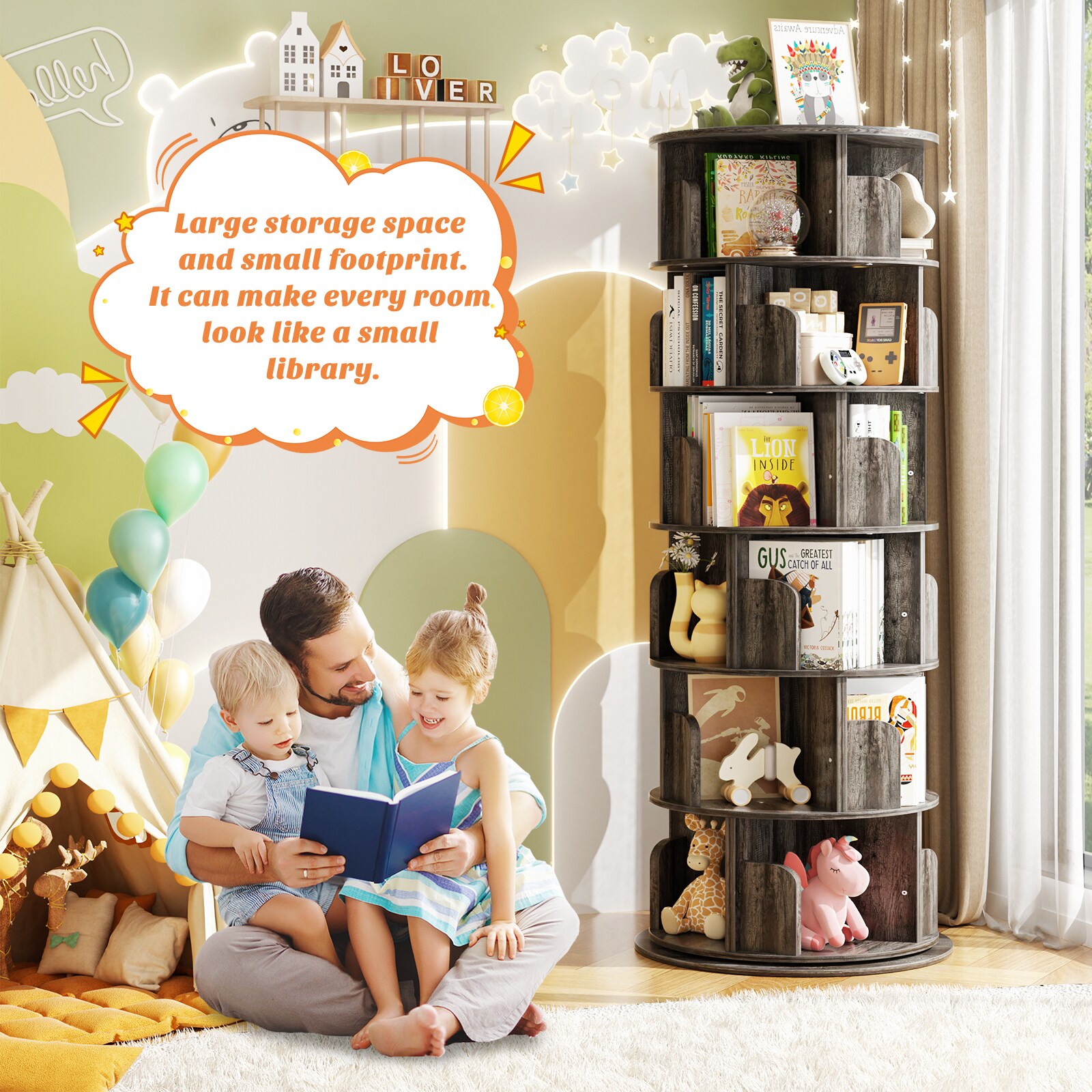 Aheaplus XZSJ-6C-O bookcases - View #7