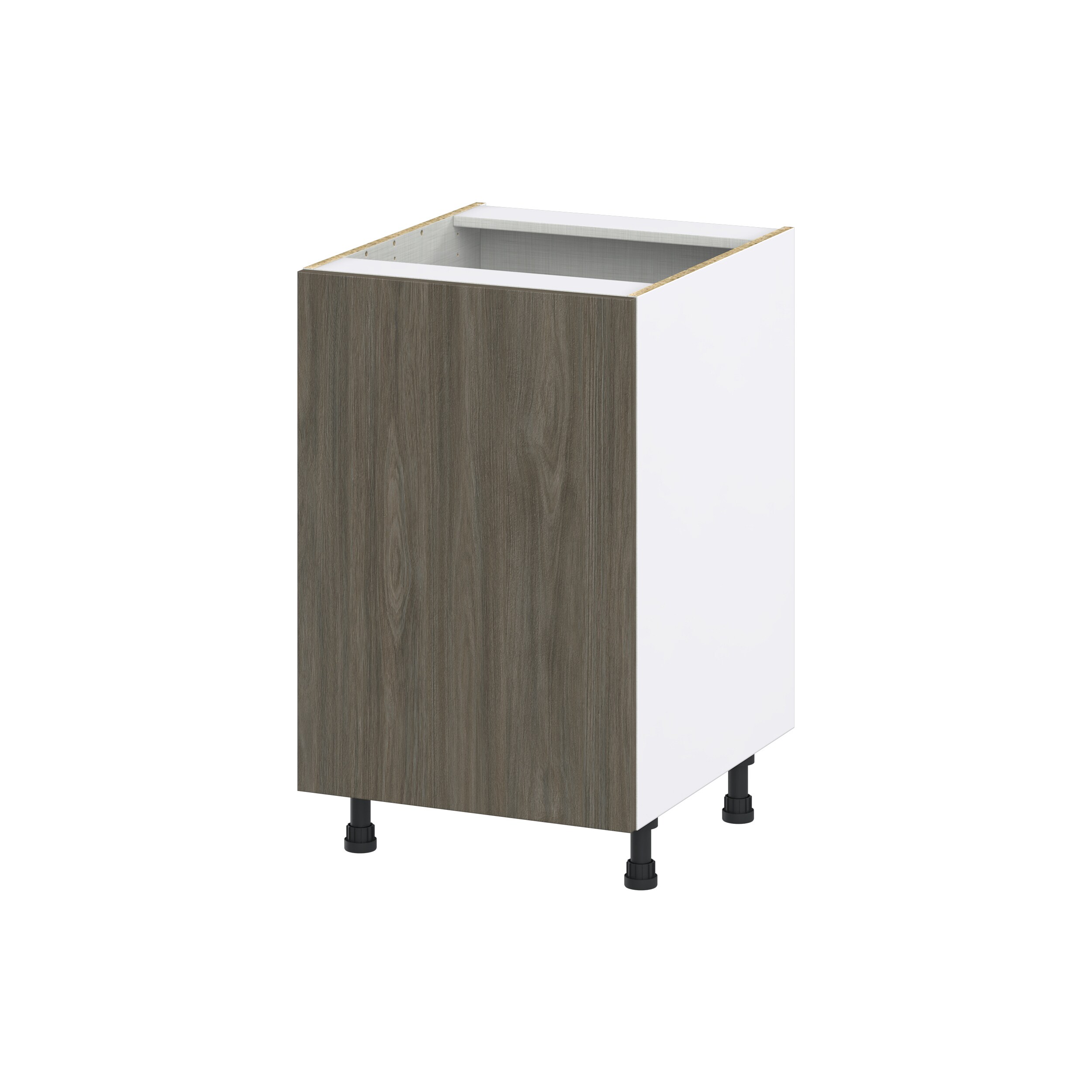 Hugo&Borg Savane 21-in W x 34.5-in H x 24-in D Textmel 3-Drawer Base Fully Assembled Cabinet (Flat Panel Style)
