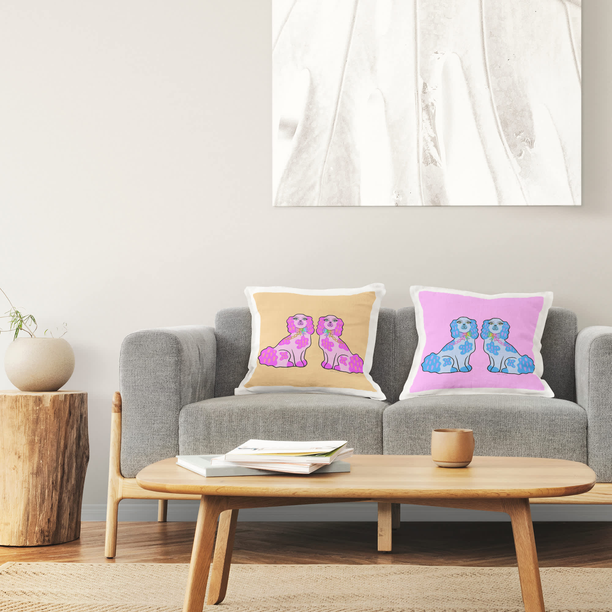 Stupell Industries PL2-887-SQW-2P-18X18 Accent-Pillows - View #3