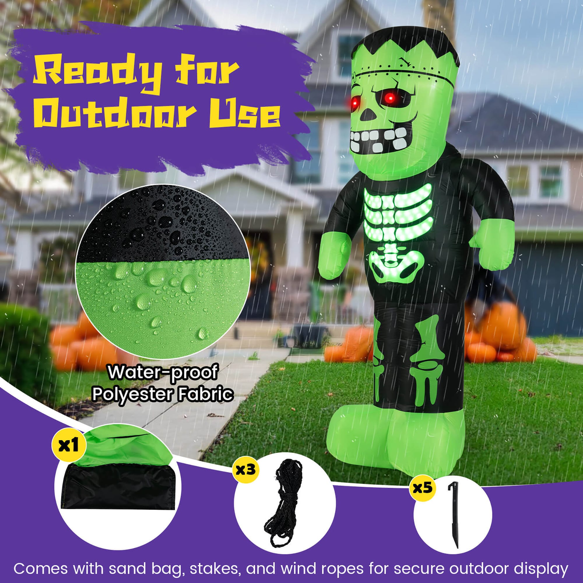 Costway HCST09660 Outdoor-Halloween-Decor - View #5