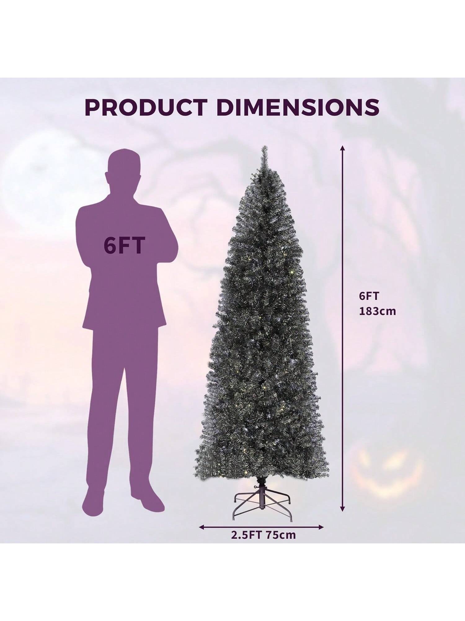 Qeetex BY-PHK-35J4GG7J Artificial-Christmas-Trees - View #3