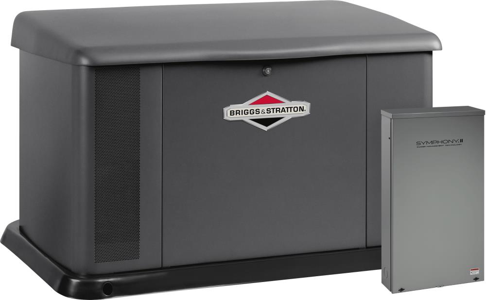 Briggs & Stratton 040346 20000-Watt (LP)/18000-Watt (NG) Standby Generator with Automatic Transfer Switch