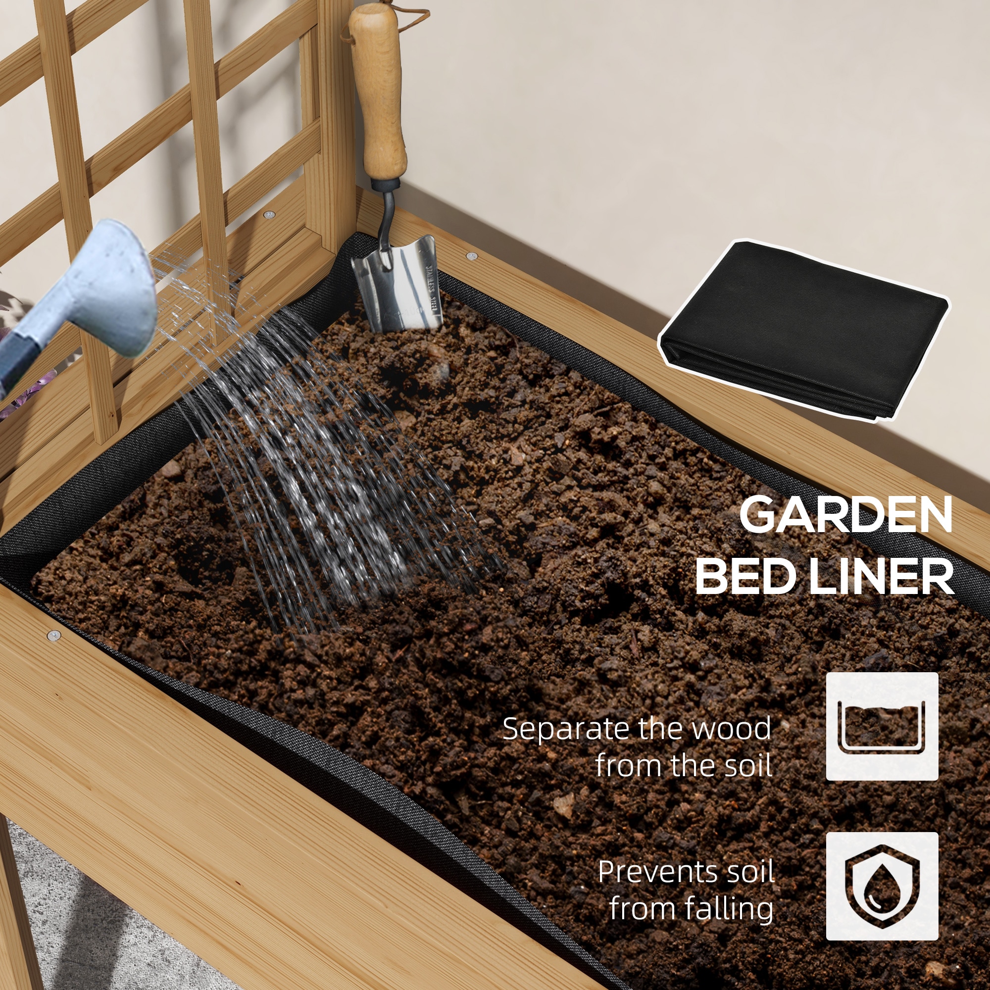 AHIOU HOME ZAAHG-P174416GB Raised-Planter-Boxes - View #9