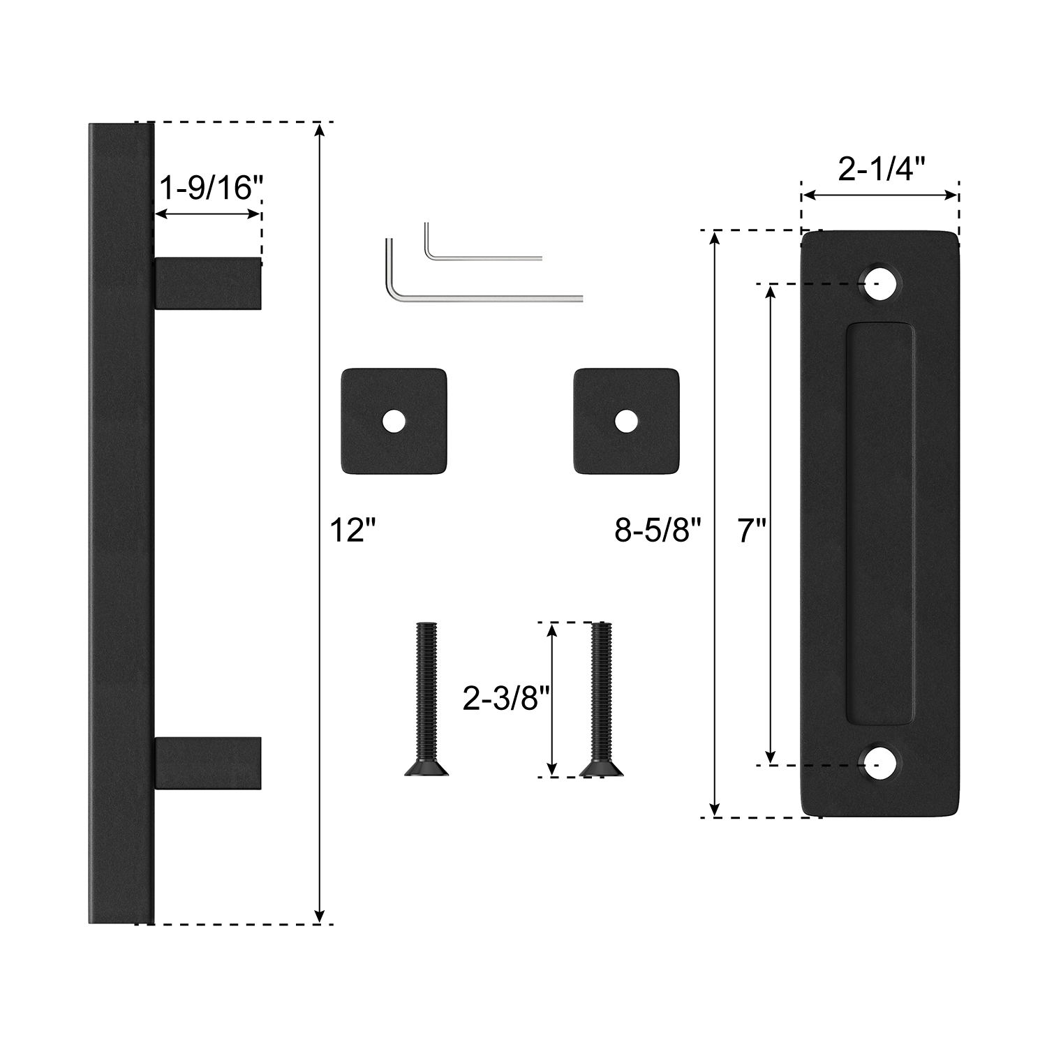 WINSOON GCM6005 Barn-Door-Roller-Kits - View #7
