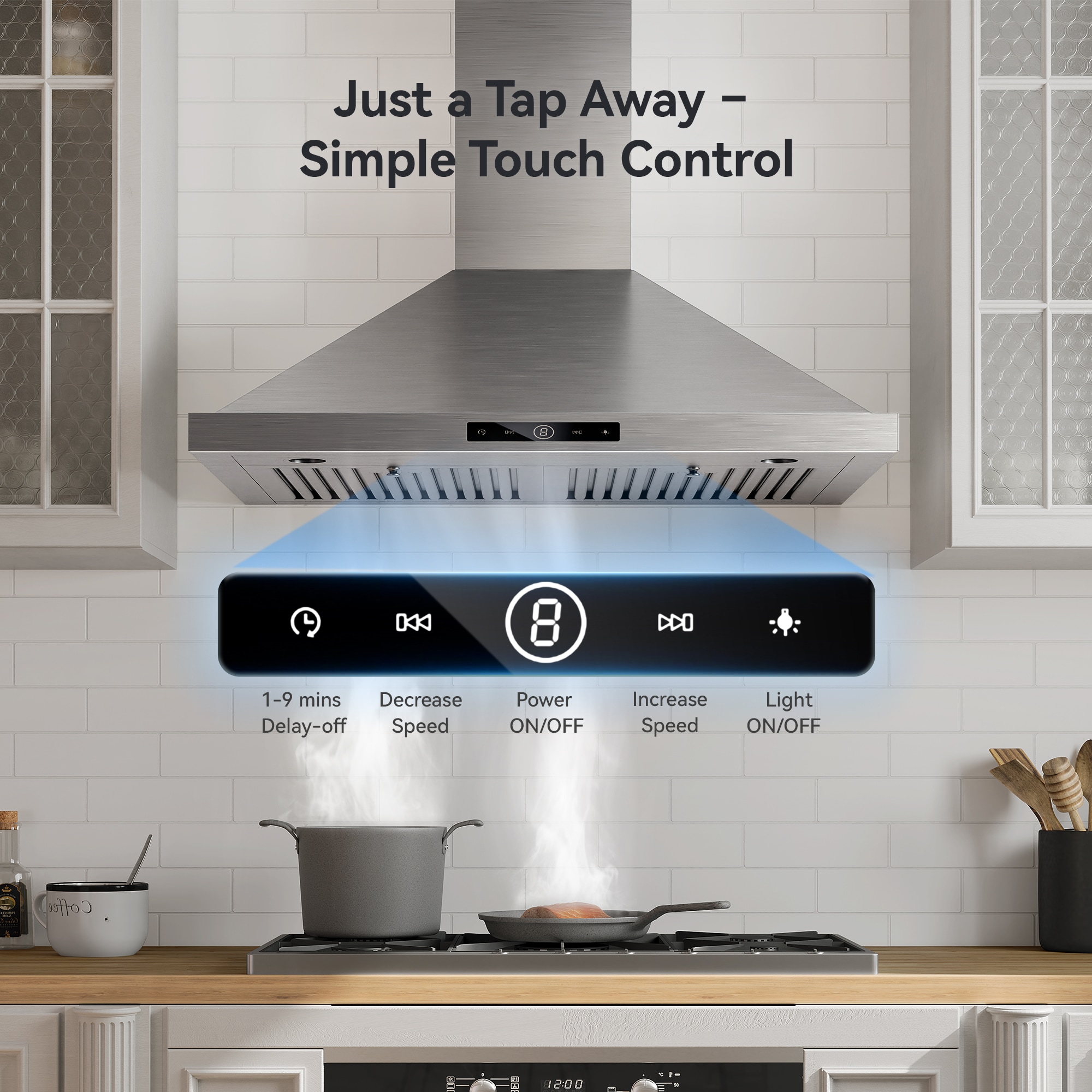 VIKIO VKLPA0230S Wall-Mounted-Range-Hoods - View #8