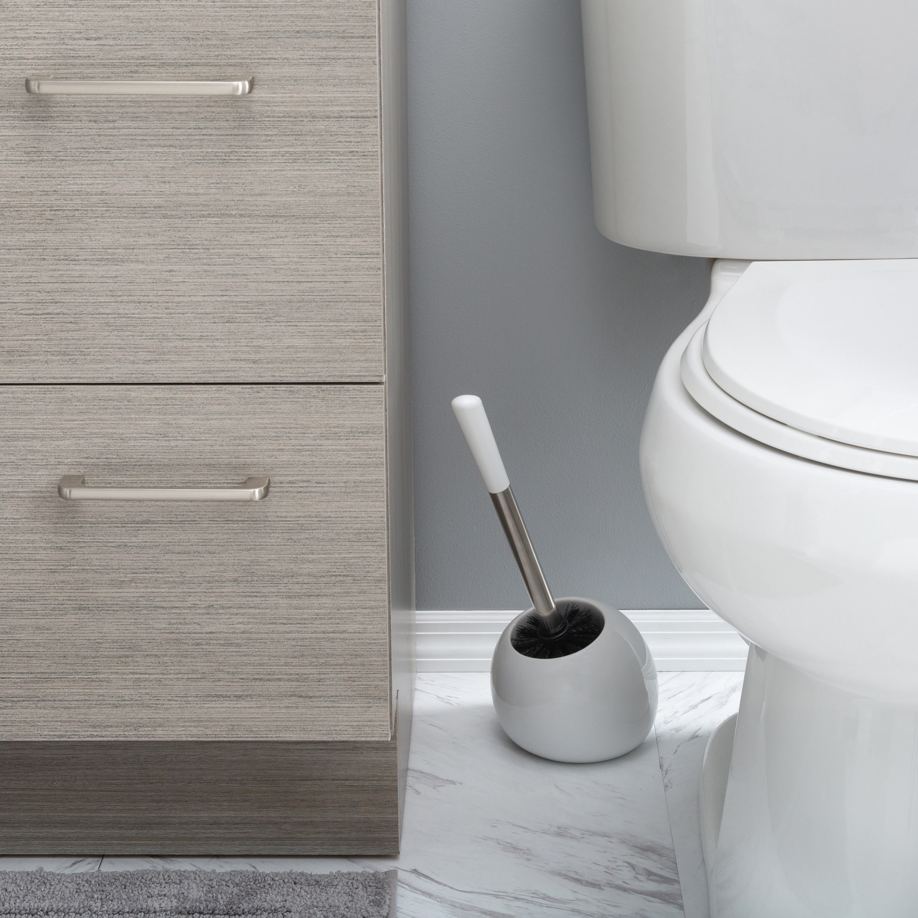 Bath Bliss 23078-WHITE Toilet-Brush-Holders - View #5