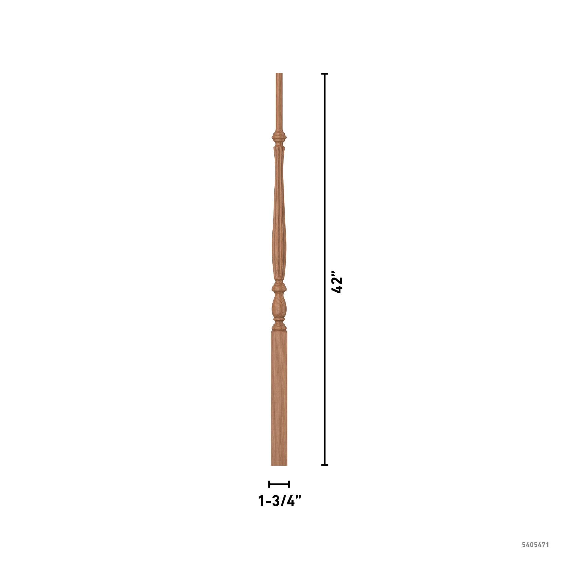 L.J. Smith Stair Systems LJB-2915-WO 42 Interior-Stairpart-Balusters - View #4