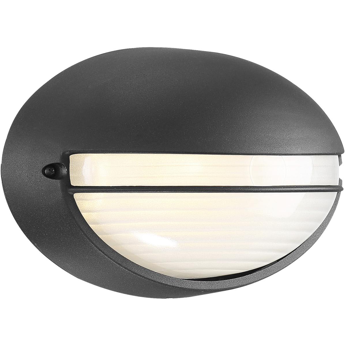 Access Lighting  20270LEDDMG-BL/OPL Clifton LED 525 inch Black Outdoor Bulkhead